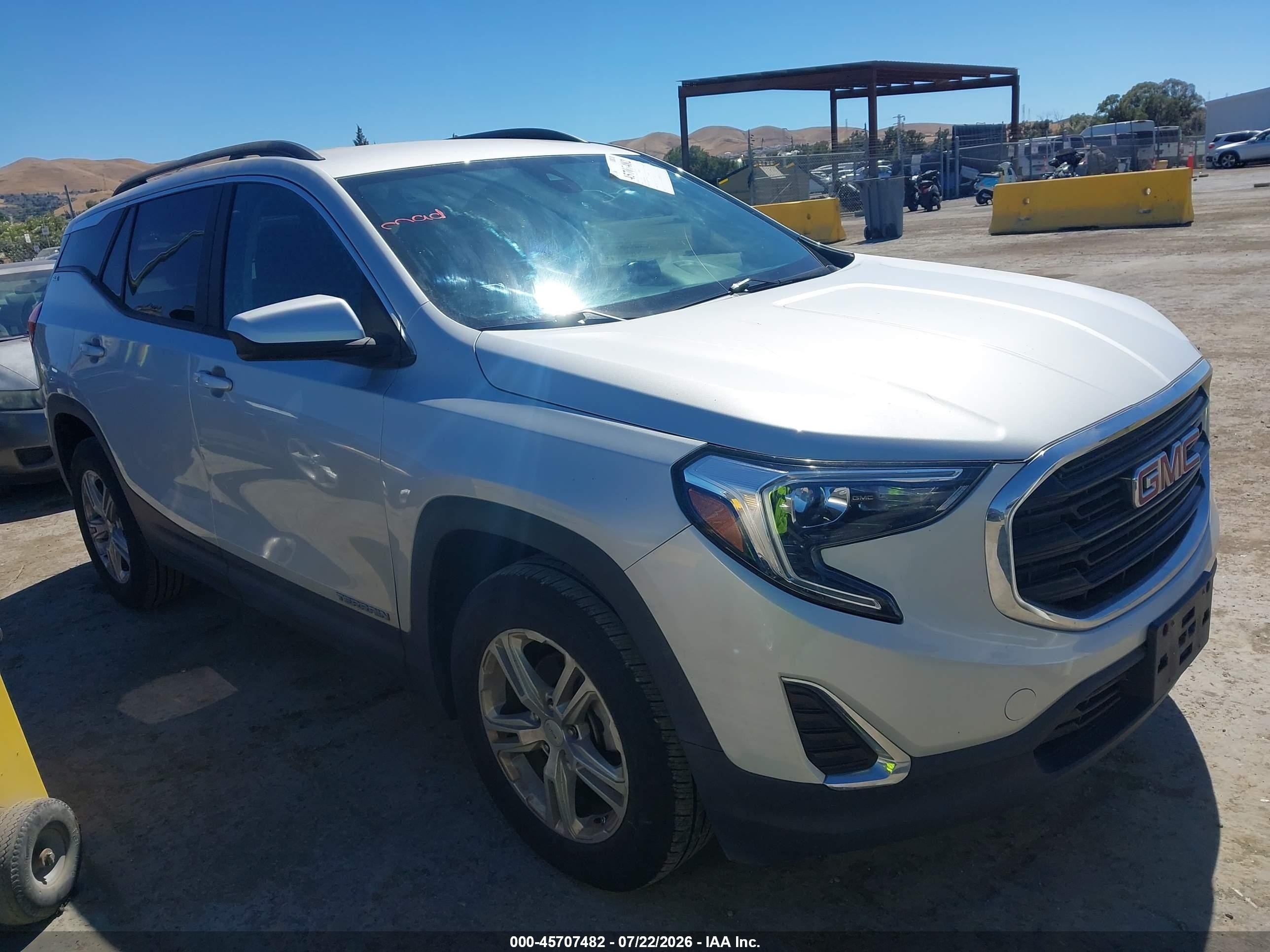 2021 GMC Terrain SLE, VIN 3GKALTEV1ML308955 — Normal wear