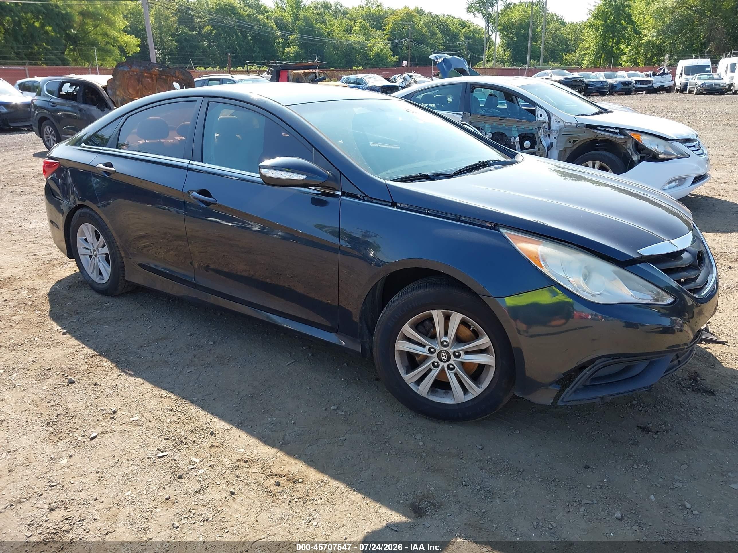 2014 Hyundai Sonata GLS, VIN 5NPEB4AC6EH919365 — Normal wear