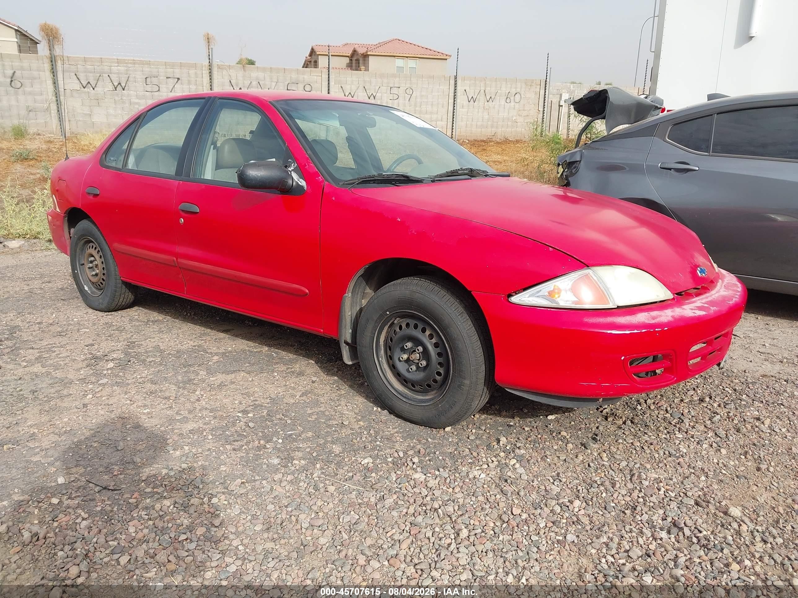 2002 Chevrolet Cavalier, VIN 1G1JC524027377438 — Front end