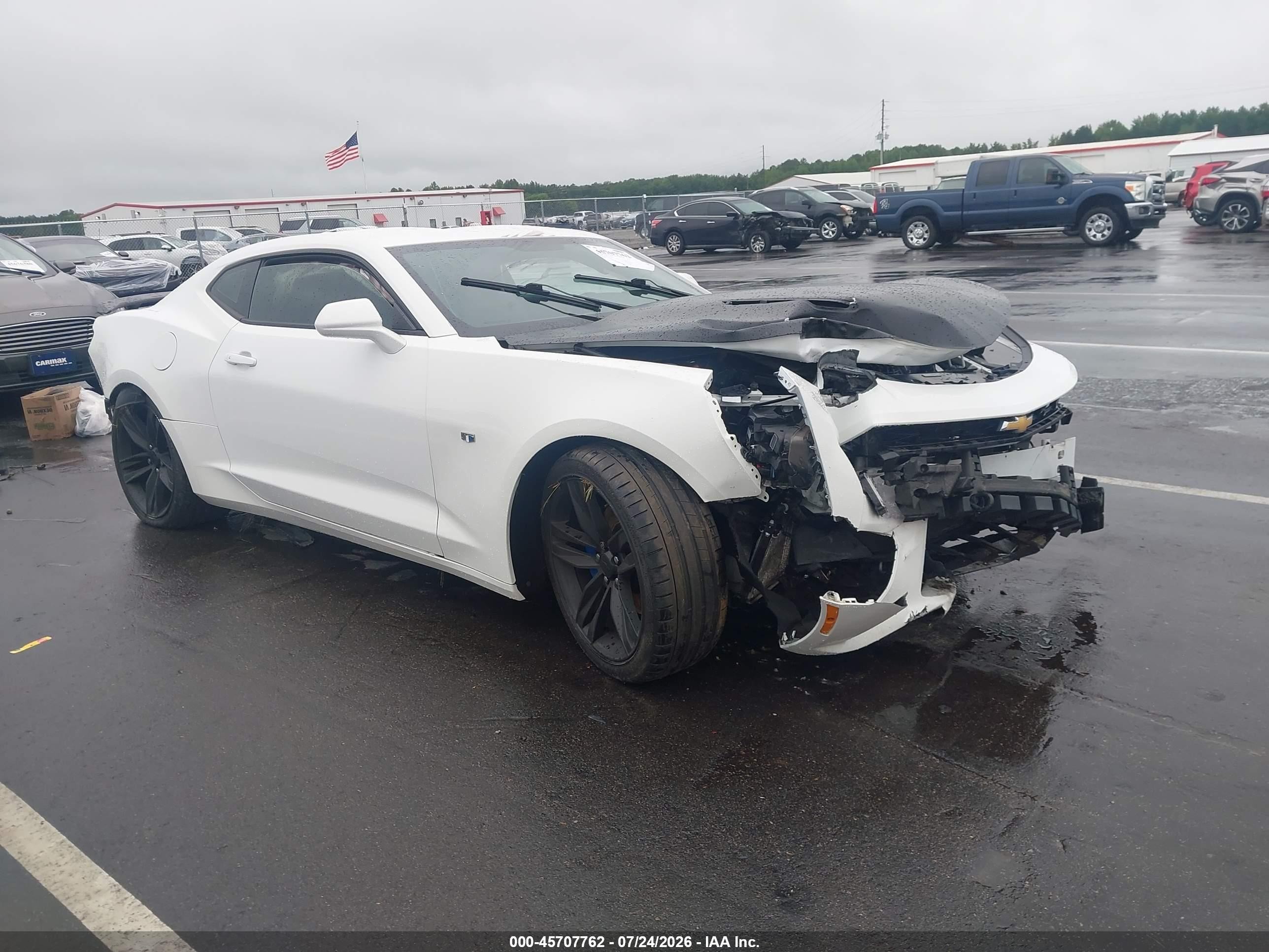2016 Chevrolet Camaro 1SS, VIN 1G1FF1R74G0178026 — Theft recovery