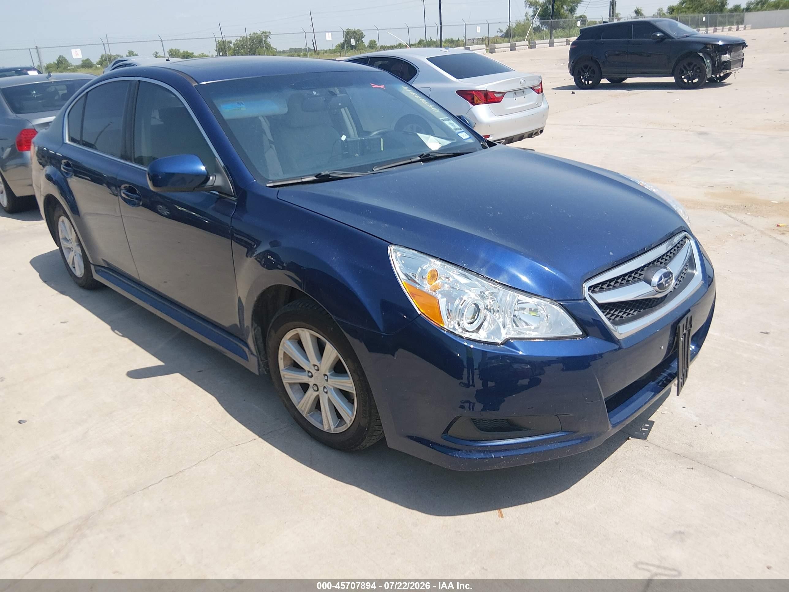 2011 Subaru Legacy Premium All-Weather Anniversary, VIN 4S3BMCH67B3258105 — Обычный износ
