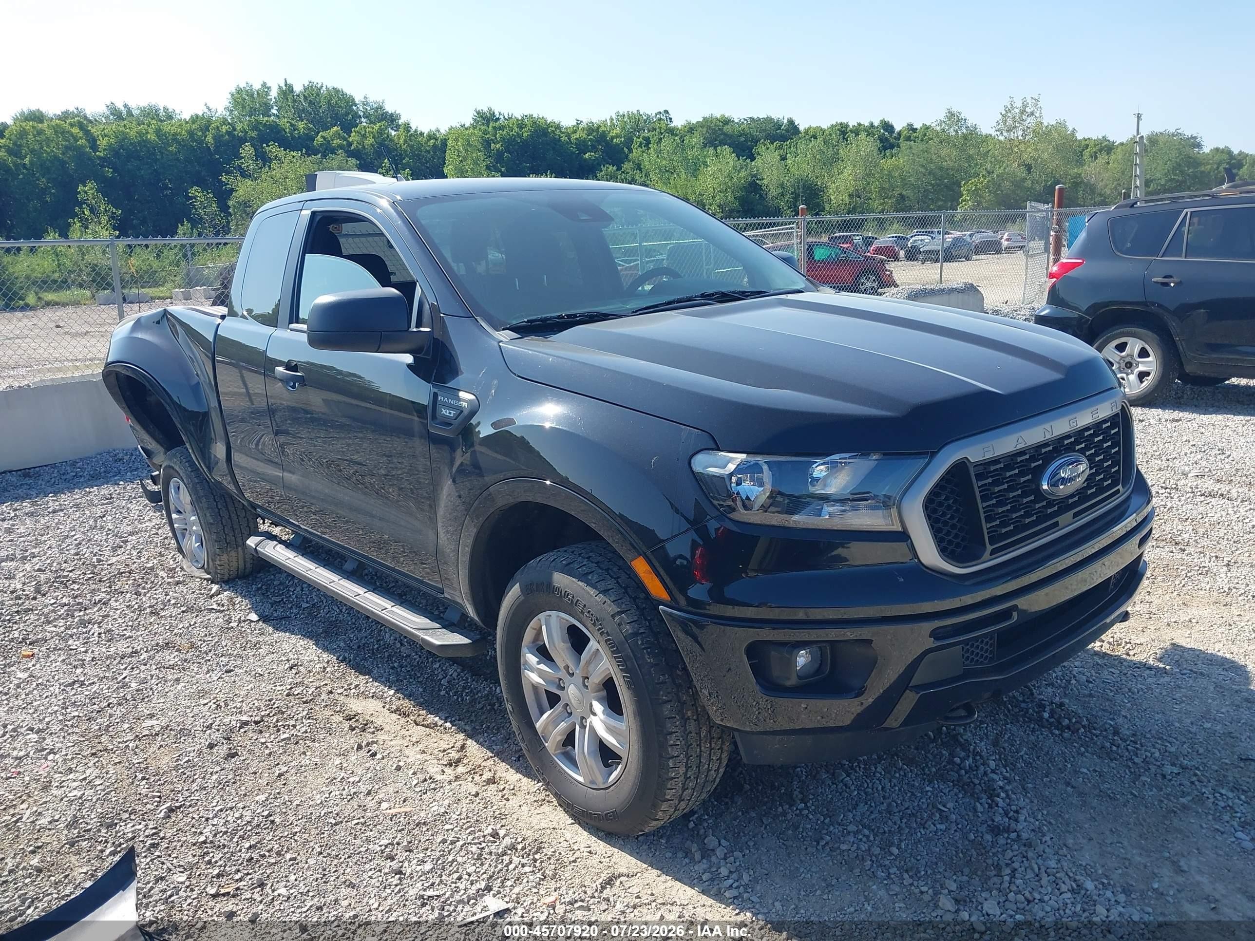 2021 Ford Ranger Lariat, VIN 1FTER1FHXMLD16220 — Rear end