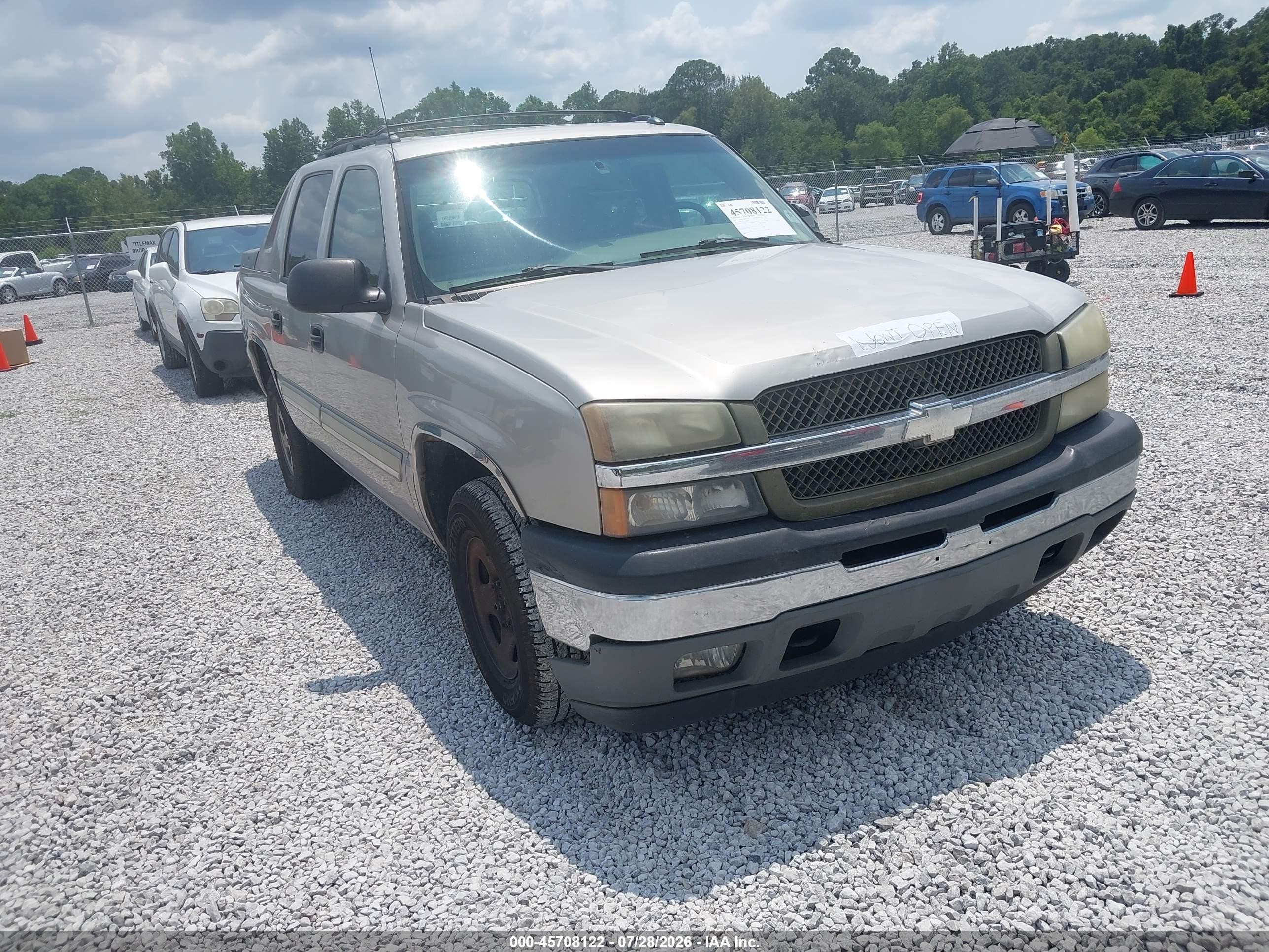 2005 Chevrolet Avalanche LS, VIN 3GNEC12Z55G280071 — Normal wear