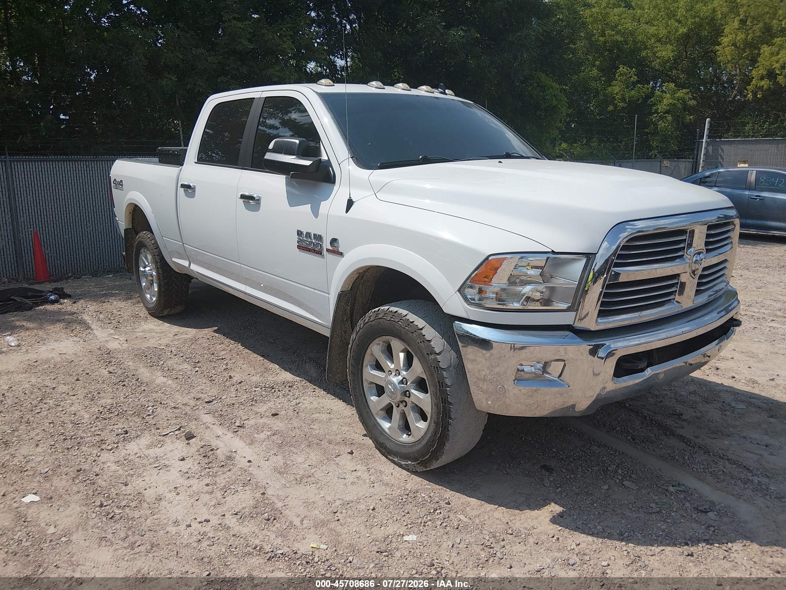 2017 Ram 2500 SLT, VIN 3C6UR5DL8HG606508 — Град