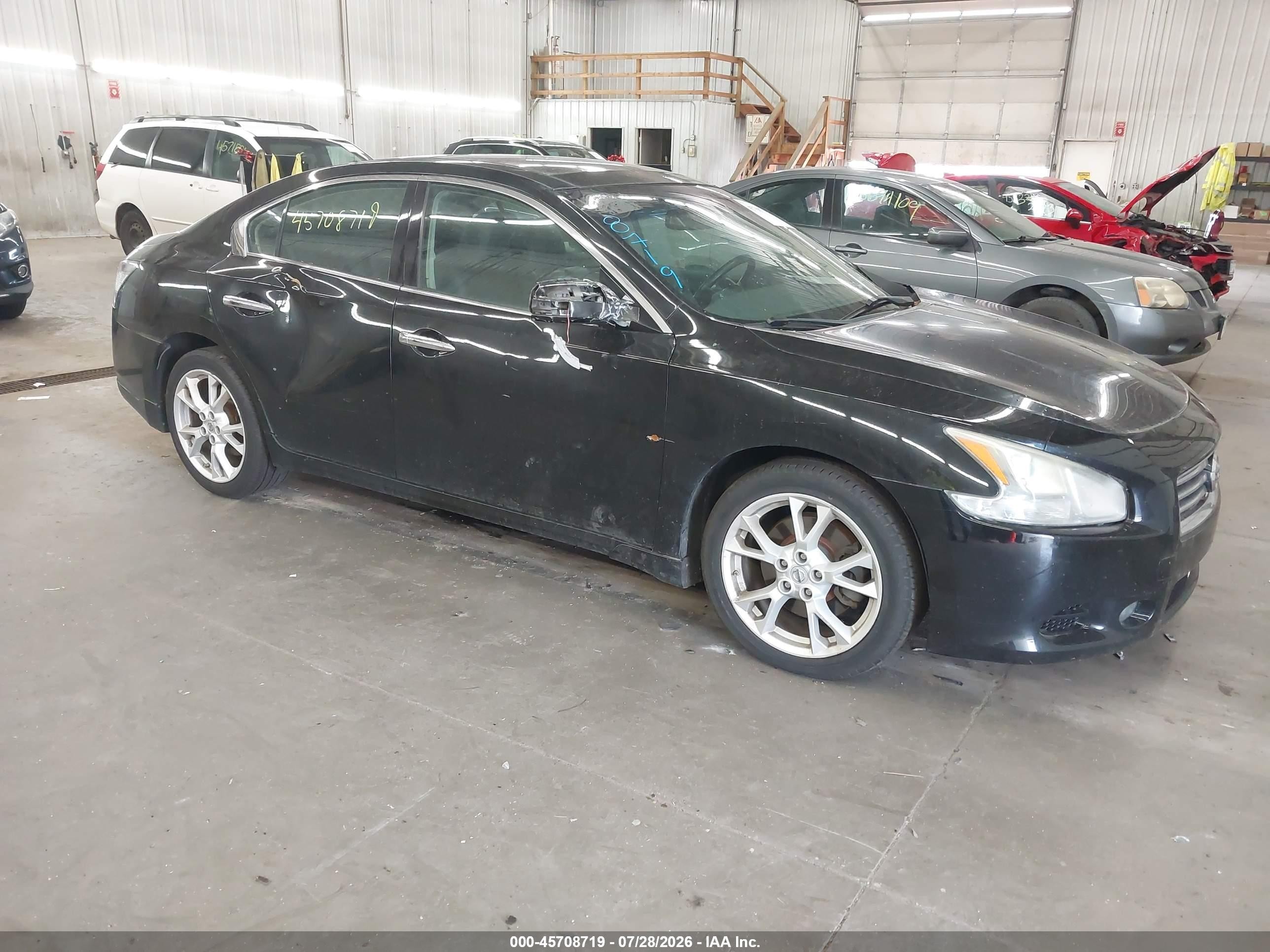 2012 Nissan Maxima SV, VIN 1N4AA5AP4CC845257 — Обычный износ