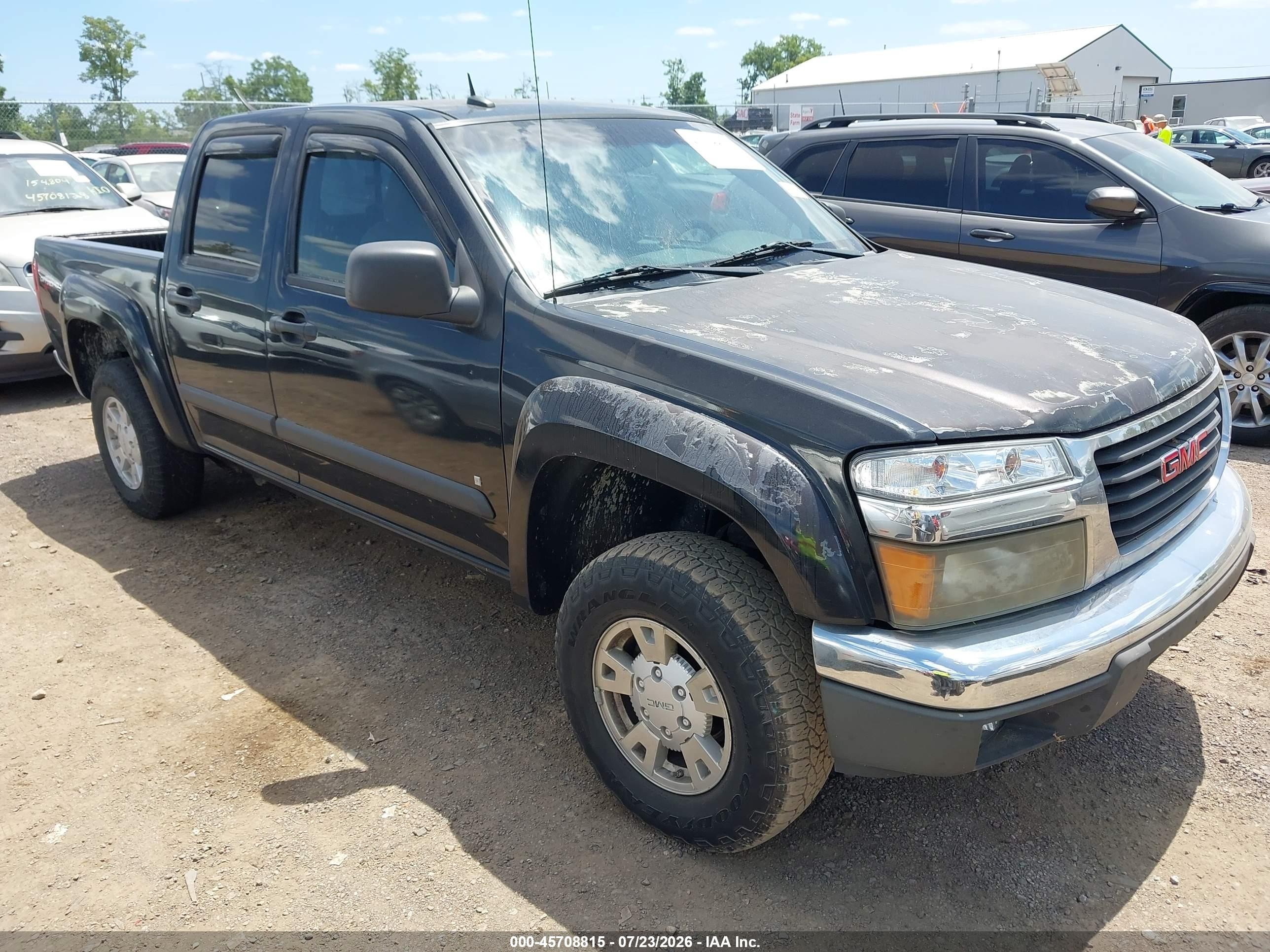 2008 GMC Canyon SLE2, VIN 1GTDT13EX88171809 — Normal wear