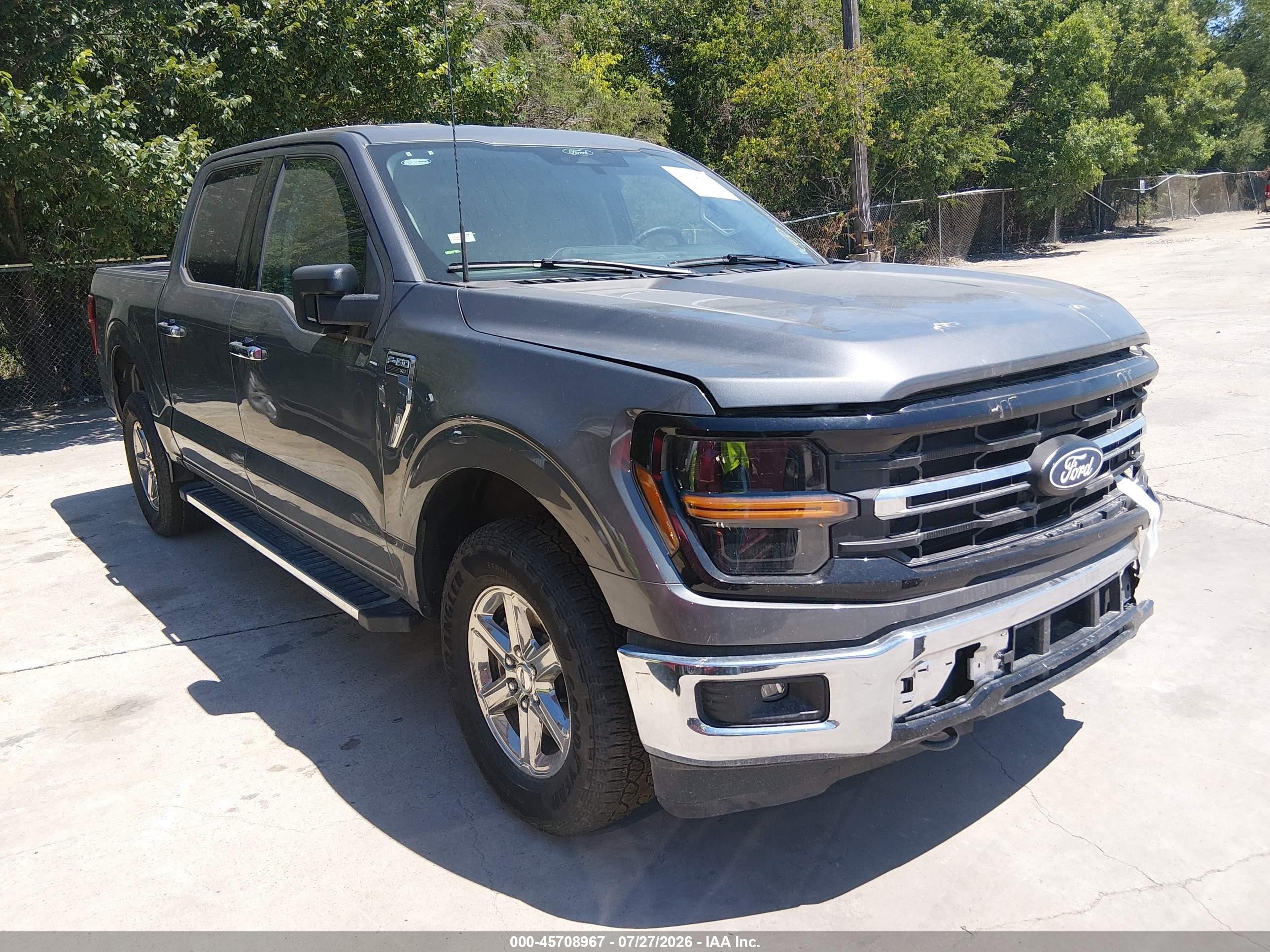 2025 Ford F-150 XLT, VIN 1FTEW3LP9SKE08146 — Front end