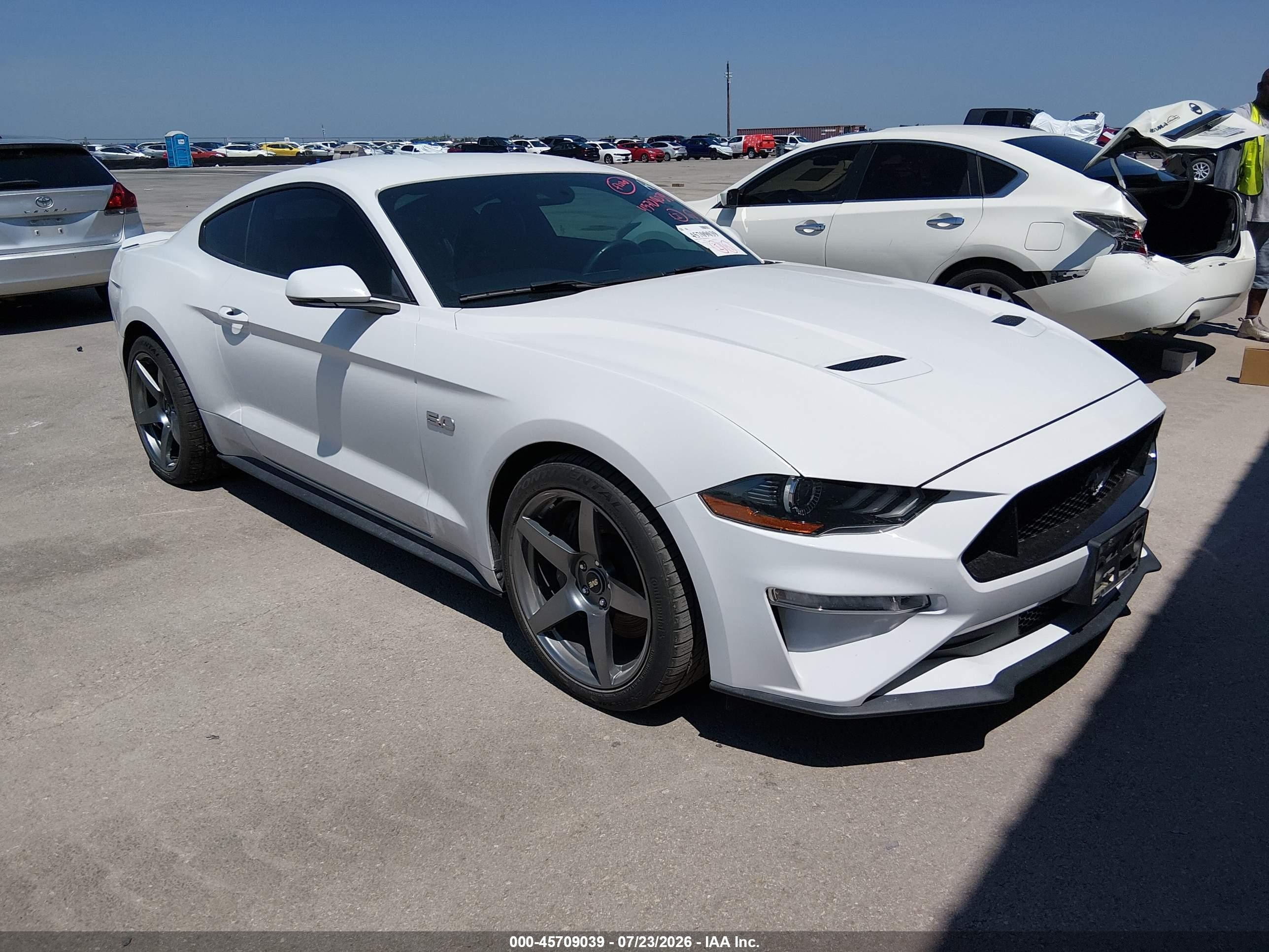 2018 Ford Mustang GT, VIN 1FA6P8CF4J5128899 — Water / flood
