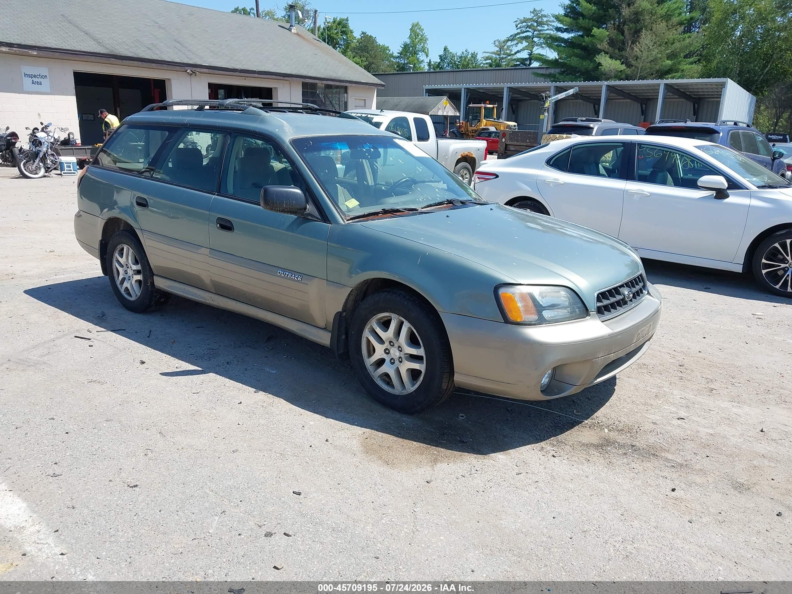 2004 Subaru Legacy Outback, VIN 4S3BH675147610802 — Обычный износ