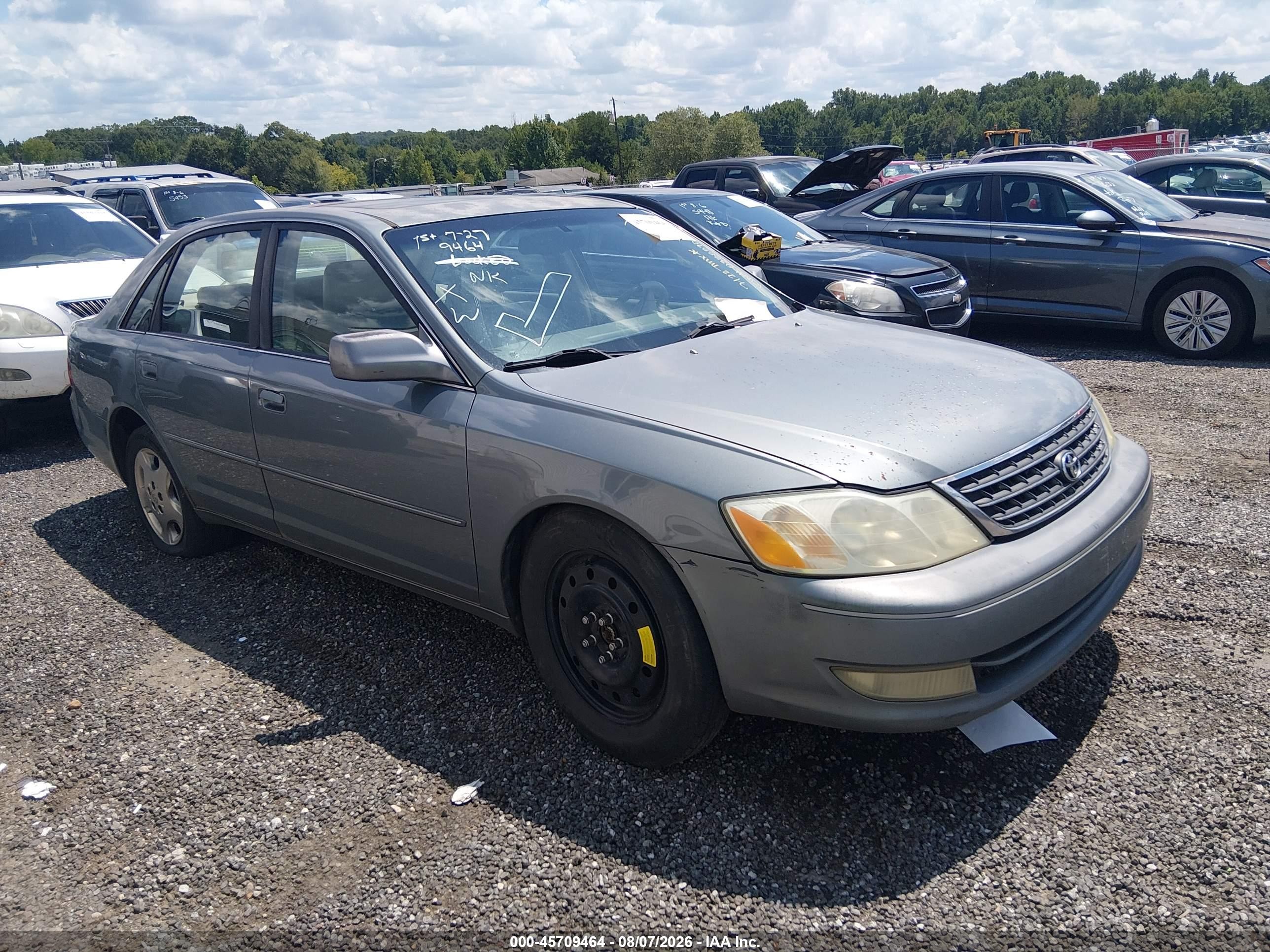 2004 Toyota Avalon XLS, VIN 4T1BF28B84U388890 — Обычный износ