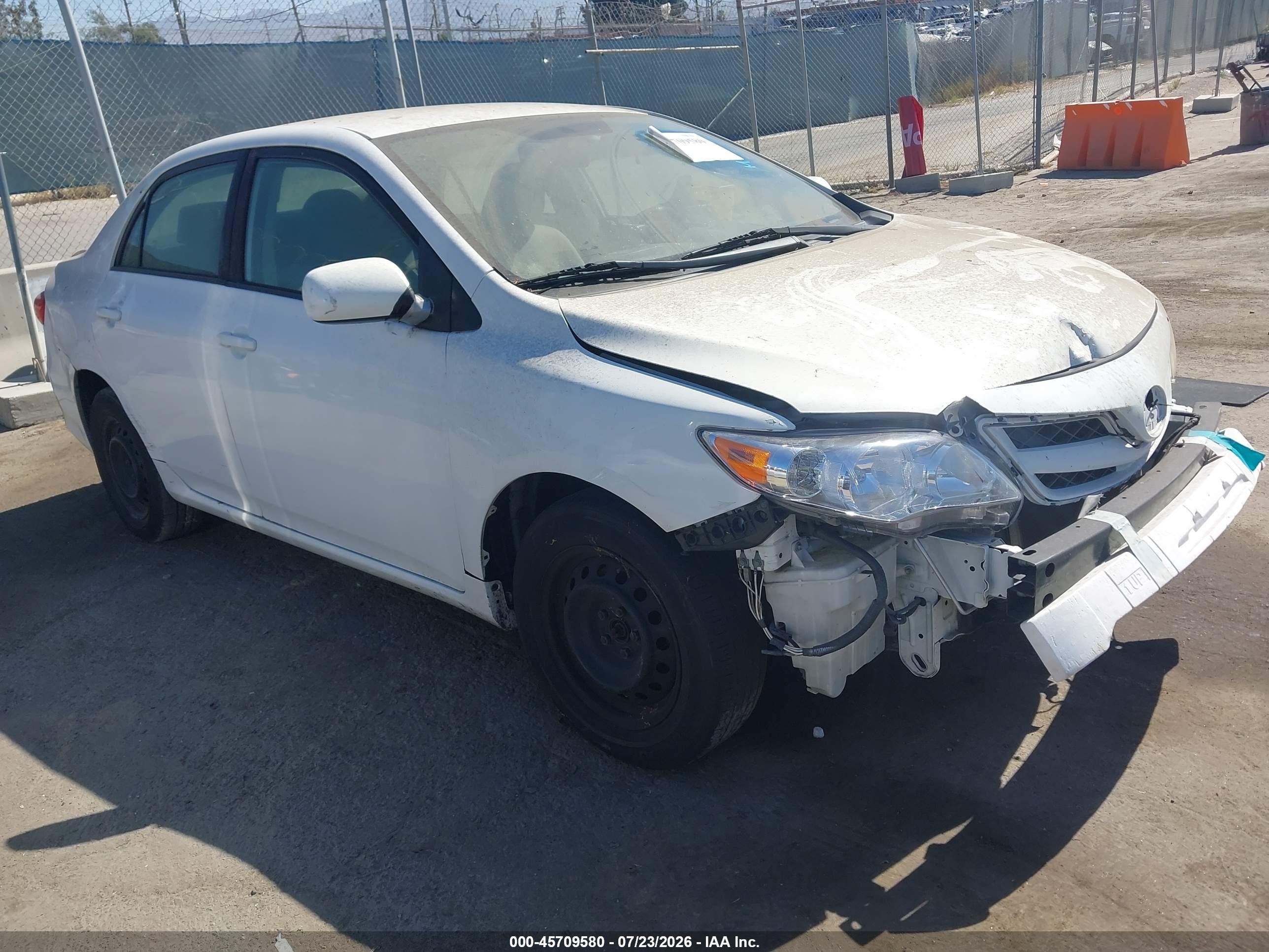 2011 Toyota Corolla LE, VIN JTDBU4EE6B9161847 — Normal wear