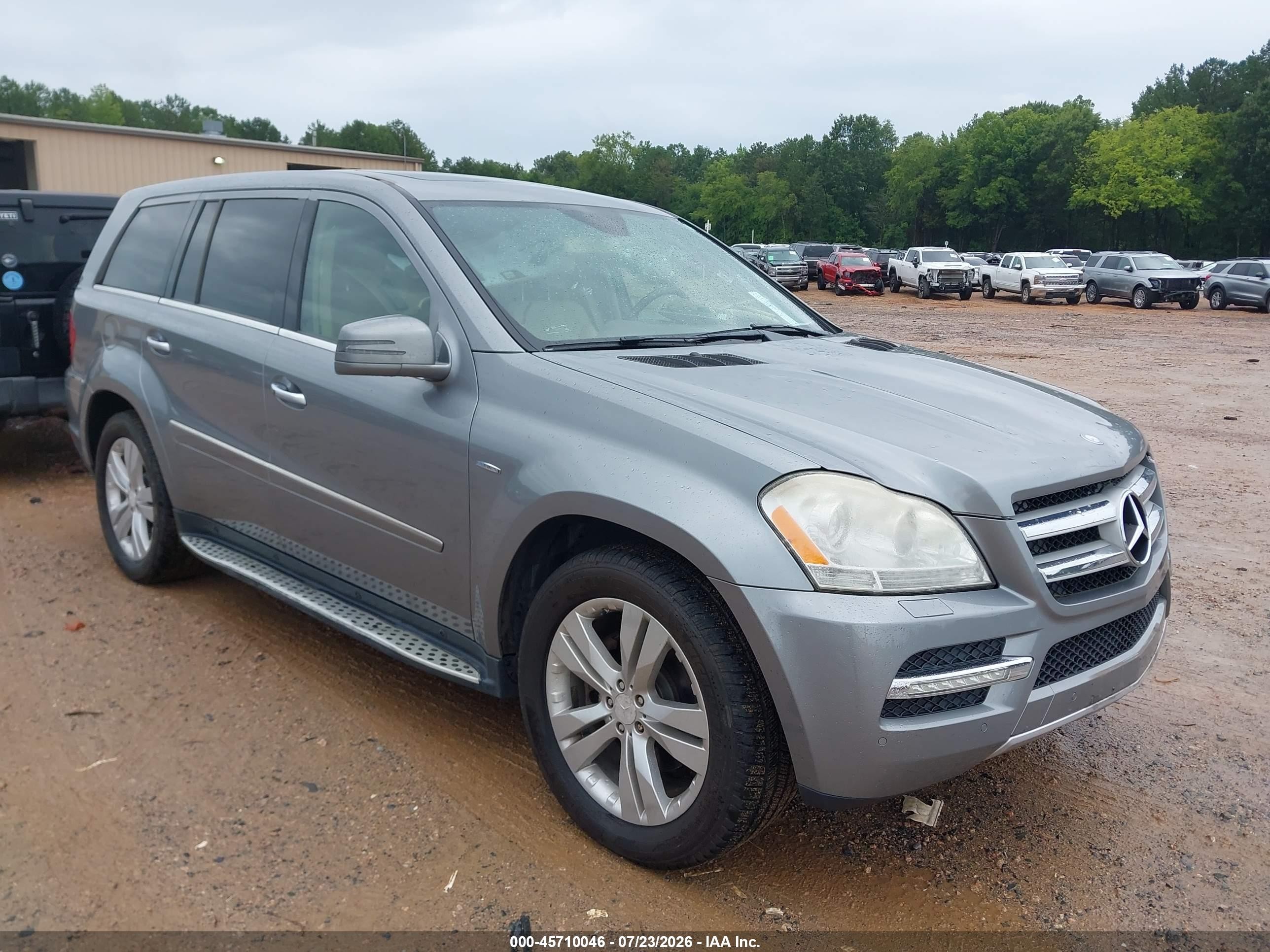 2012 Mercedes-Benz GL 350, VIN 4JGBF2FE8CA769670 — Vandalism