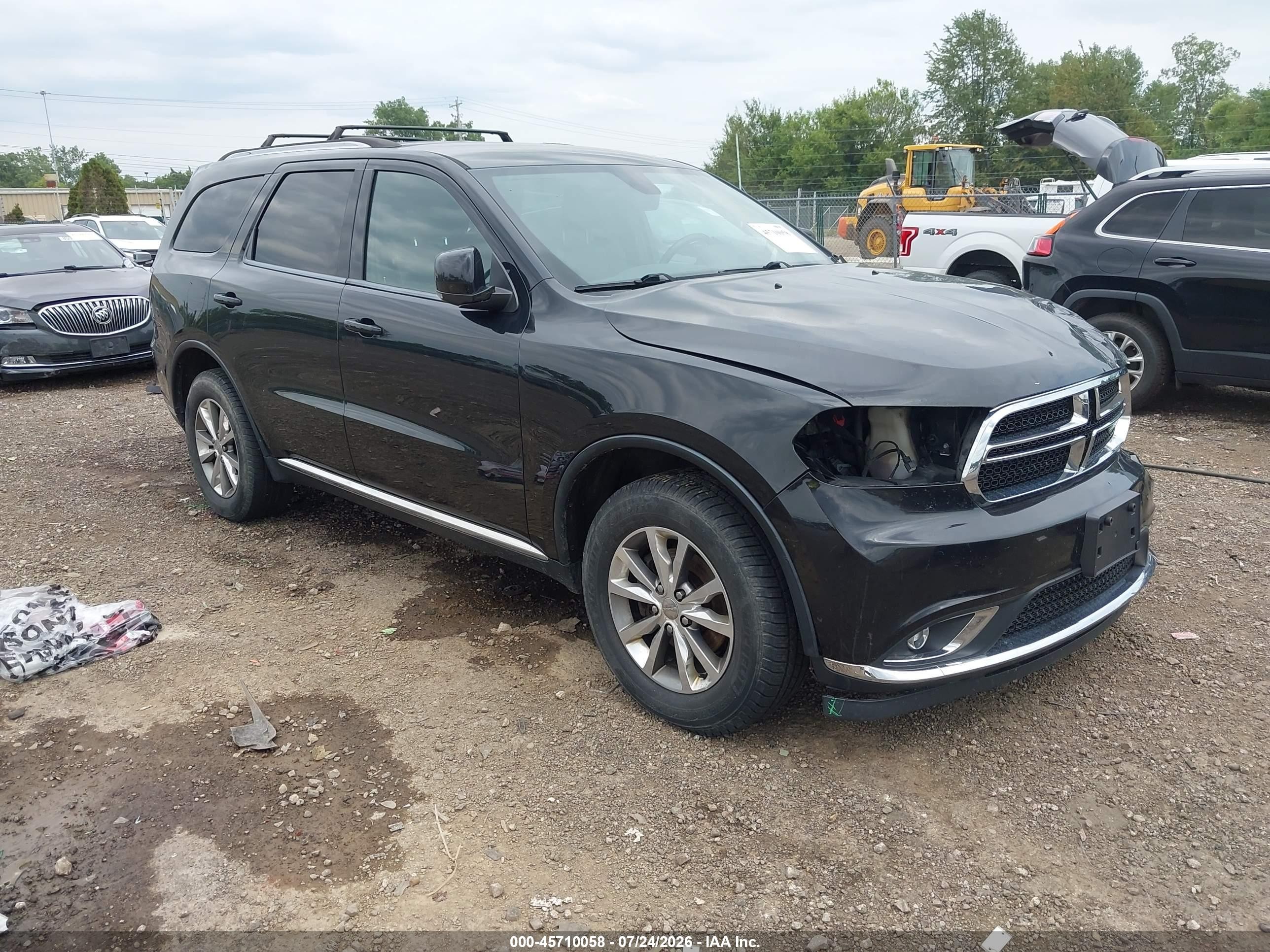 2015 Dodge Durango Limited, VIN 1C4RDJDG9FC740596 — Front end