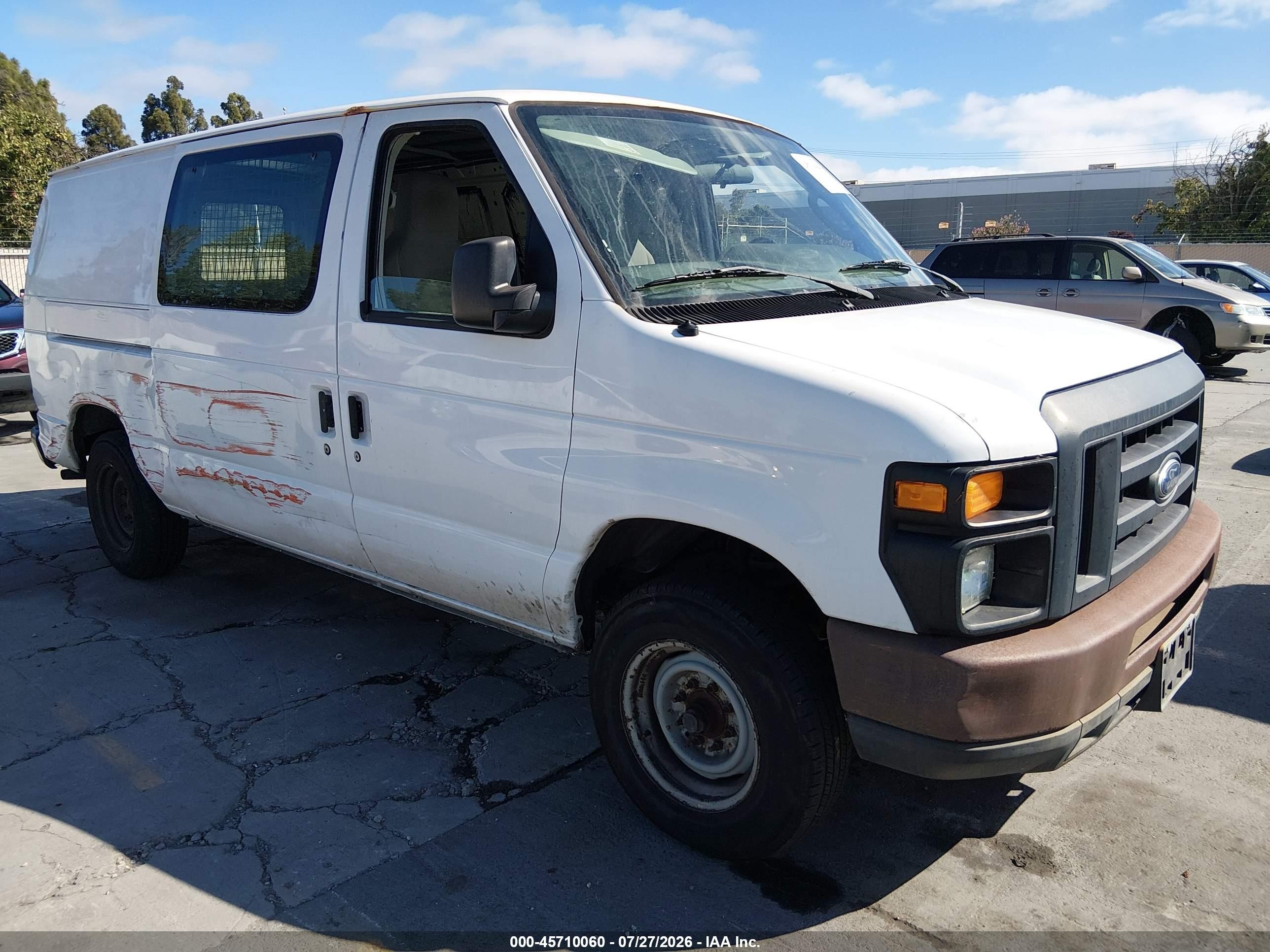 2013 Ford Econoline Cargo Commercial, VIN 1FTNE1EW9DDA98812 — Normal wear