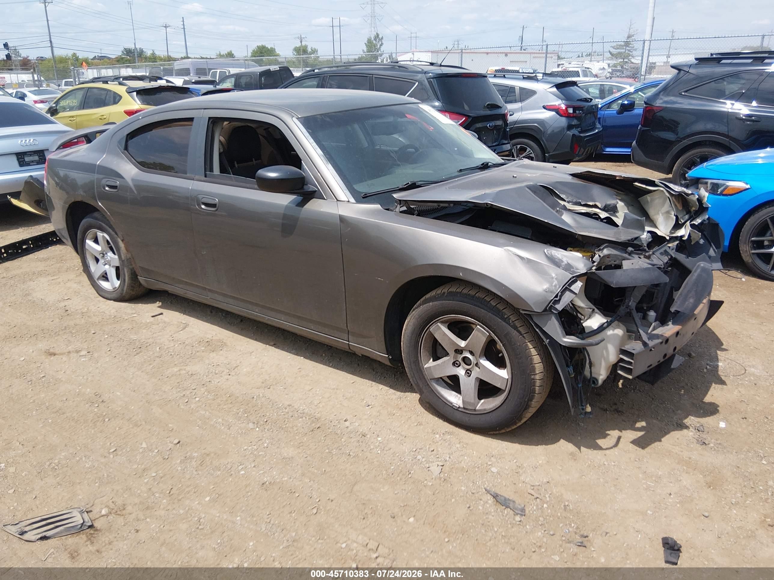2009 Dodge Charger SE, VIN 2B3LA43V89H611719 — Перед