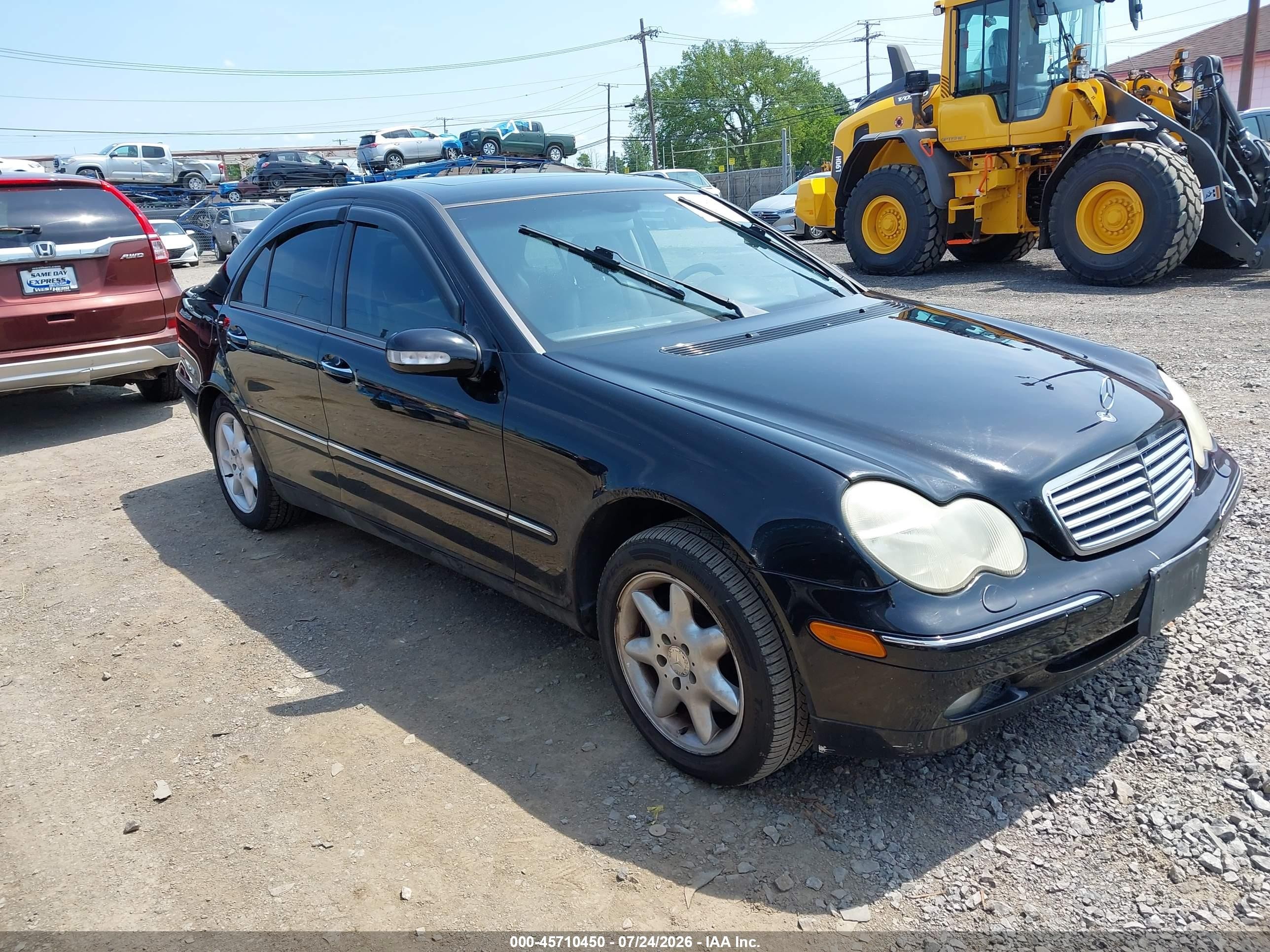 2002 Mercedes-Benz C 230/260/280/320, VIN WDBRF64J52F267791 — Механическое
