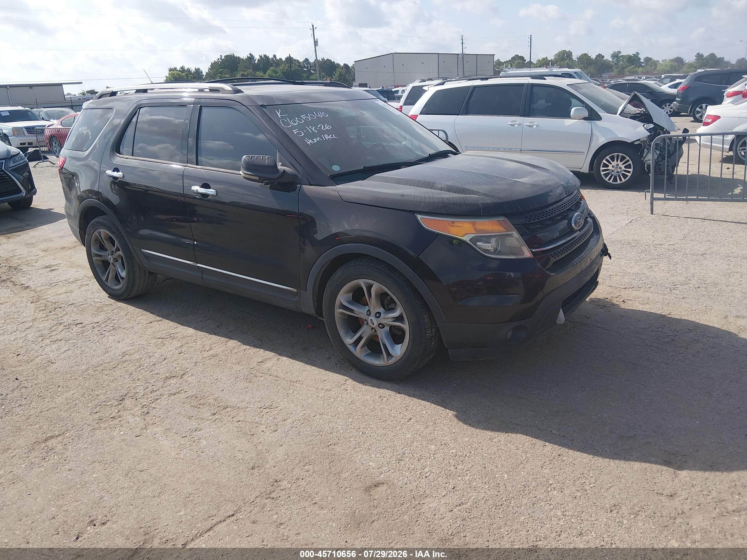 2013 Ford Explorer Limited, VIN 1FM5K7F89DGA17328 — Перед