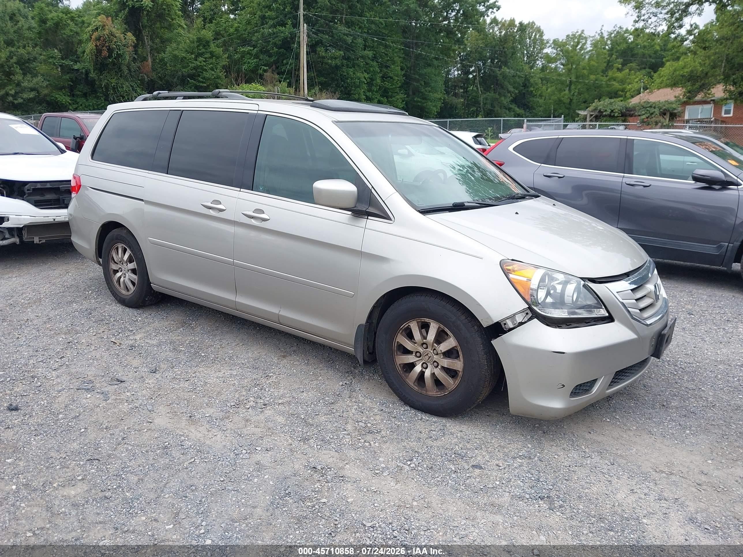2009 Honda Odyssey EX-L, VIN 5FNRL38609B057063 — Normal wear
