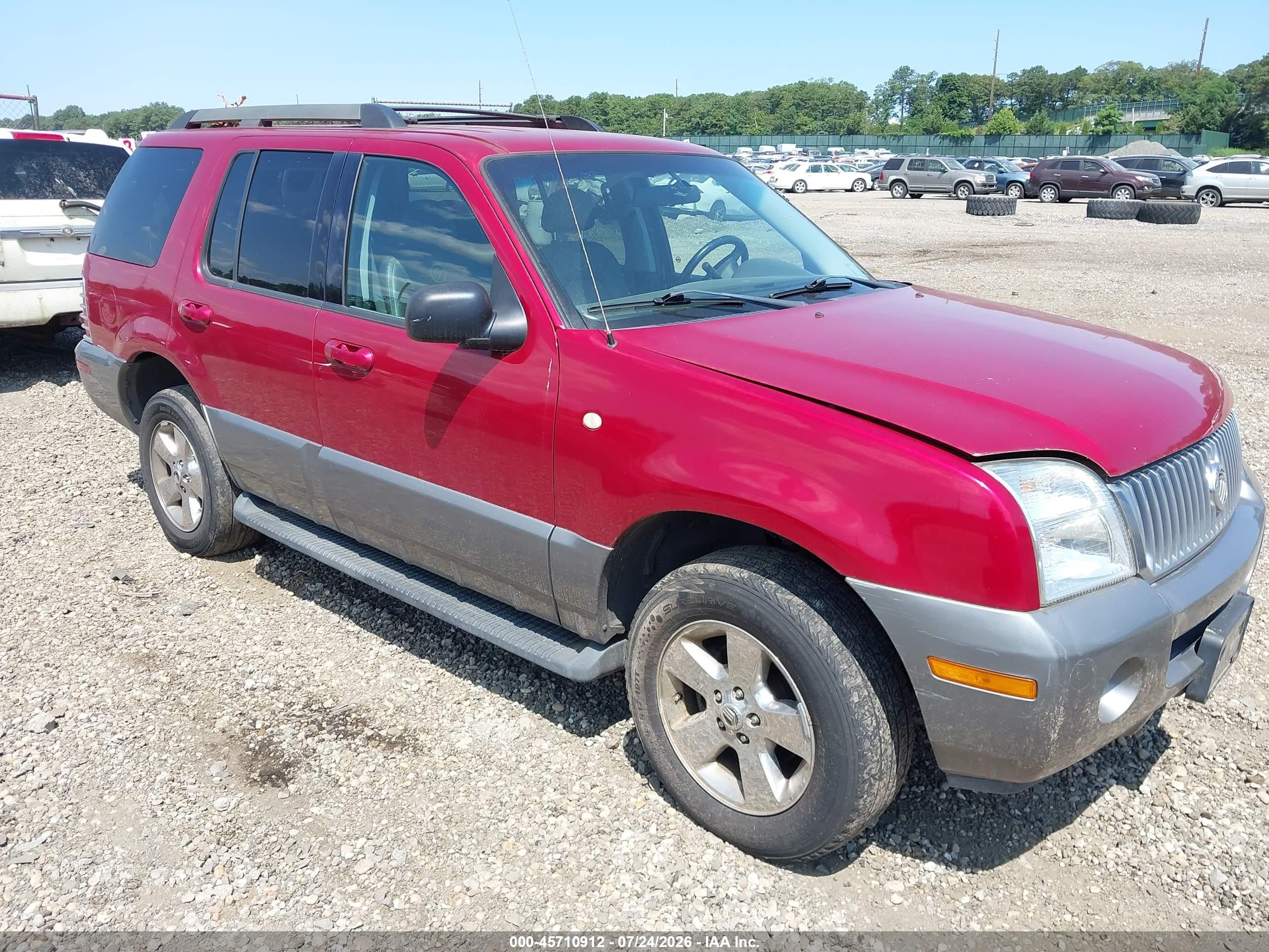 2005 Mercury Mountaineer Convenience, VIN 4M2ZU86E65UA04676 — Normal wear