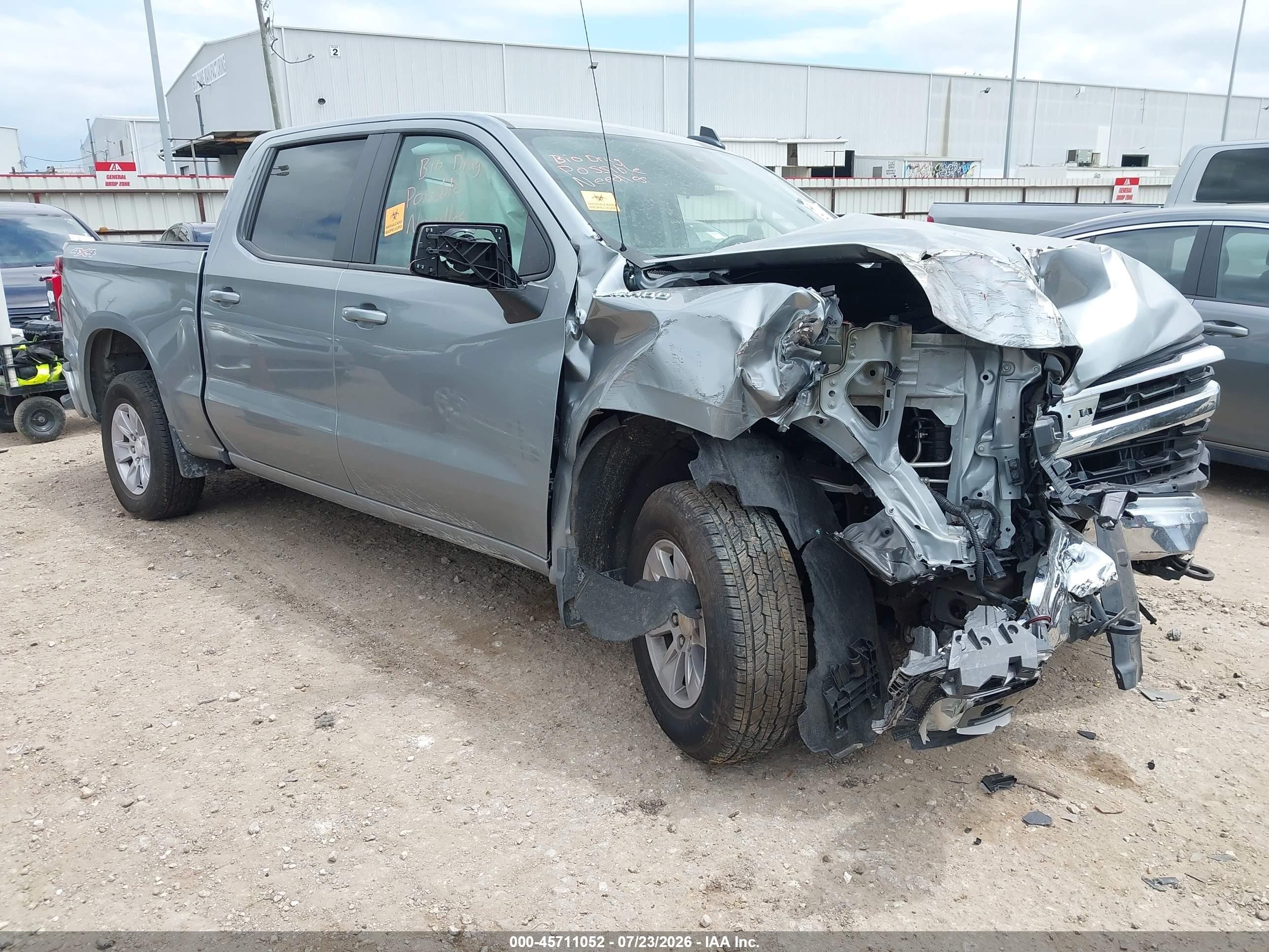 2026 Chevrolet Silverado 1500 LT, VIN 2GCUKDED4T1109875 — Biohazard / chemical