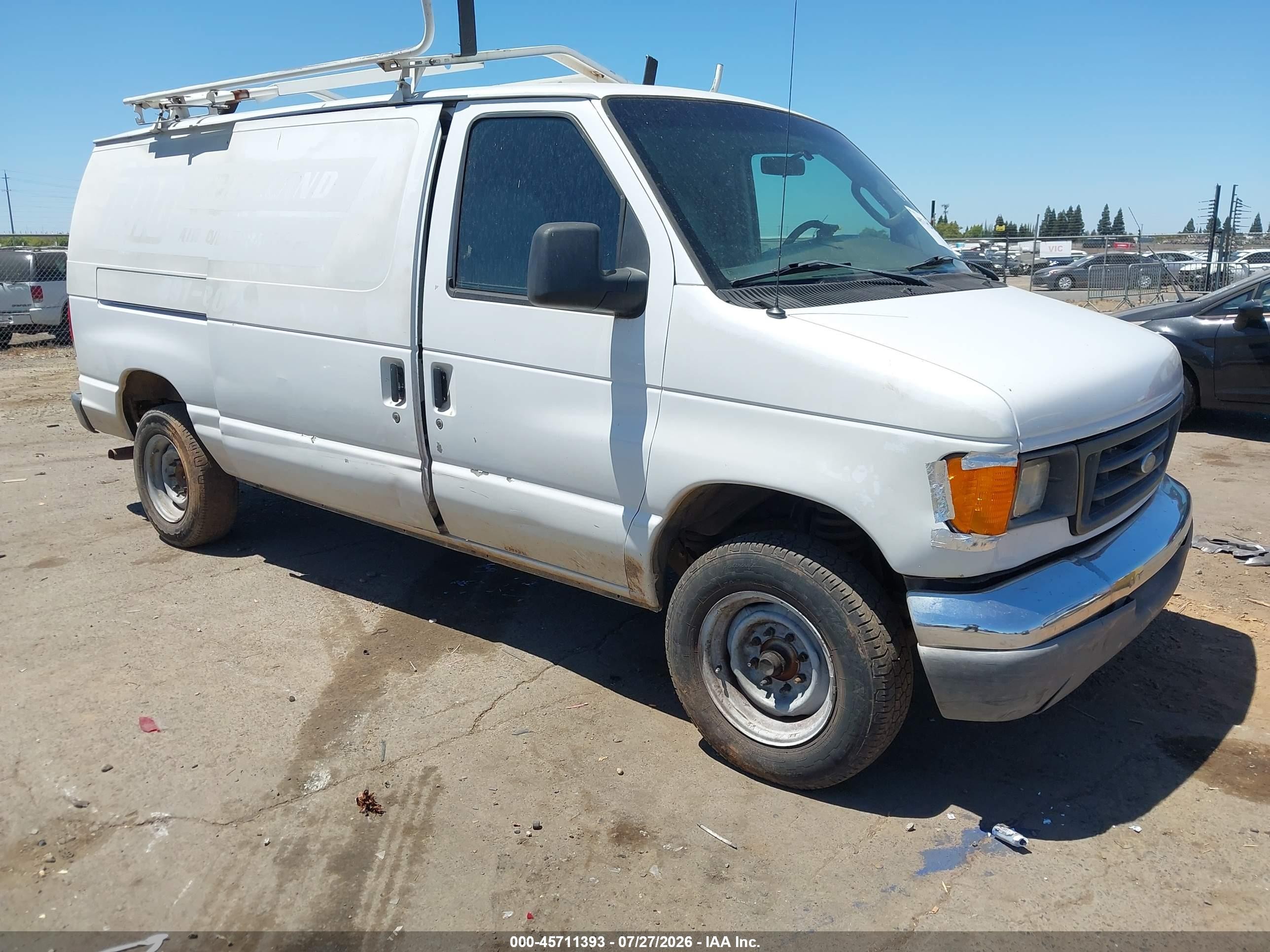 2006 Ford Econoline Cargo, VIN 1FTNE24L76DA22134 — Normal wear