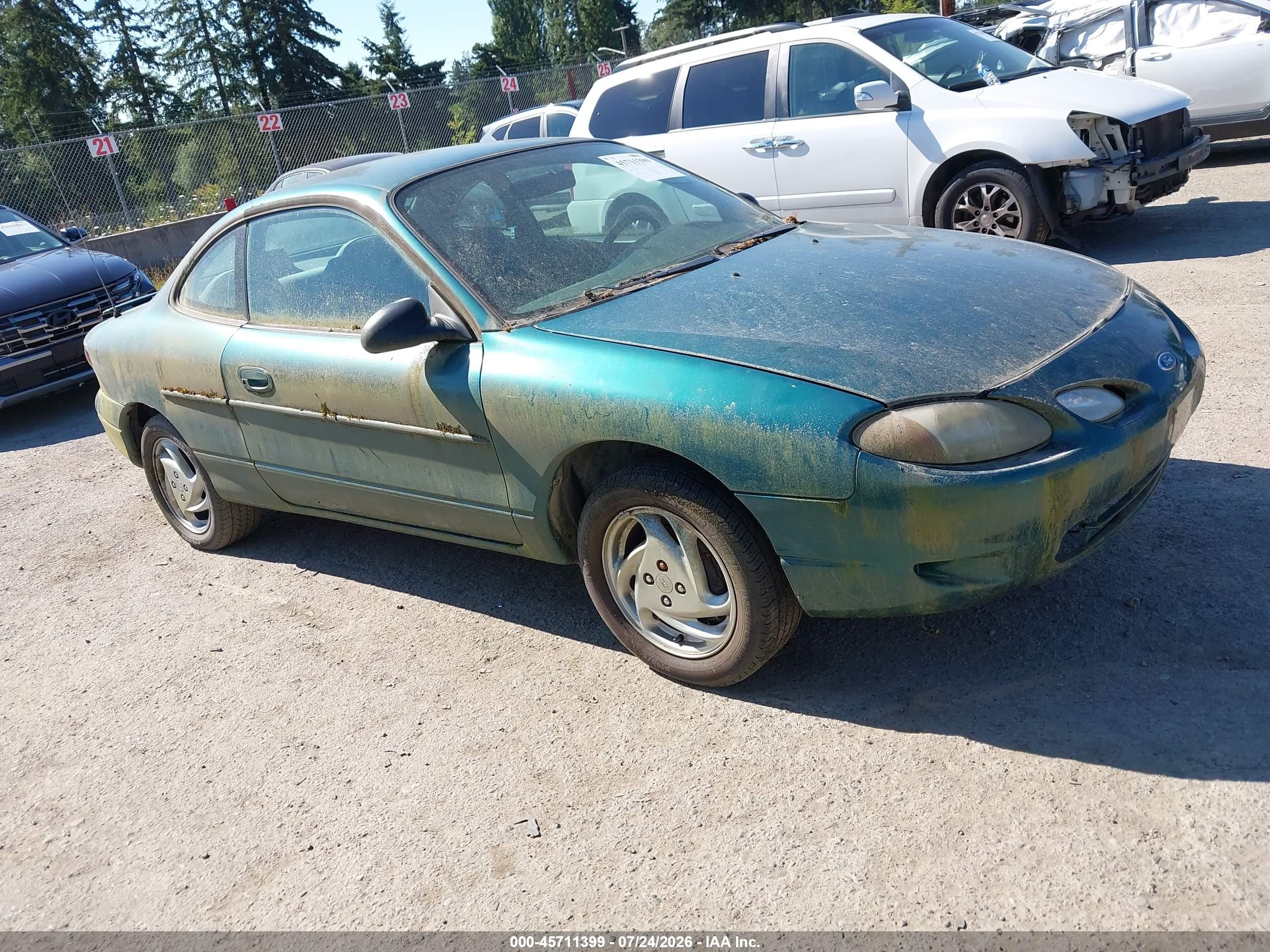 1998 Ford Escort ZX2 Cool, VIN 3FAKP1134WR267353 — Normal wear