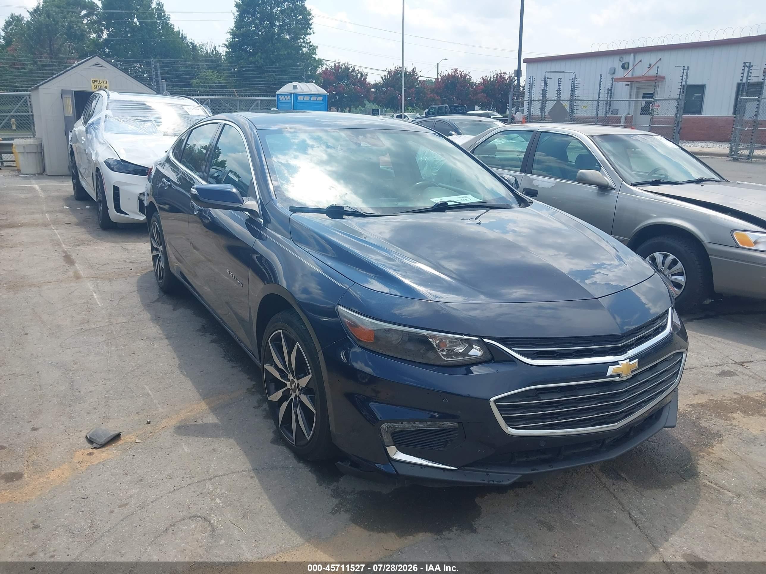 2017 Chevrolet Malibu LT, VIN 1G1ZE5ST5HF267357 — Rear end