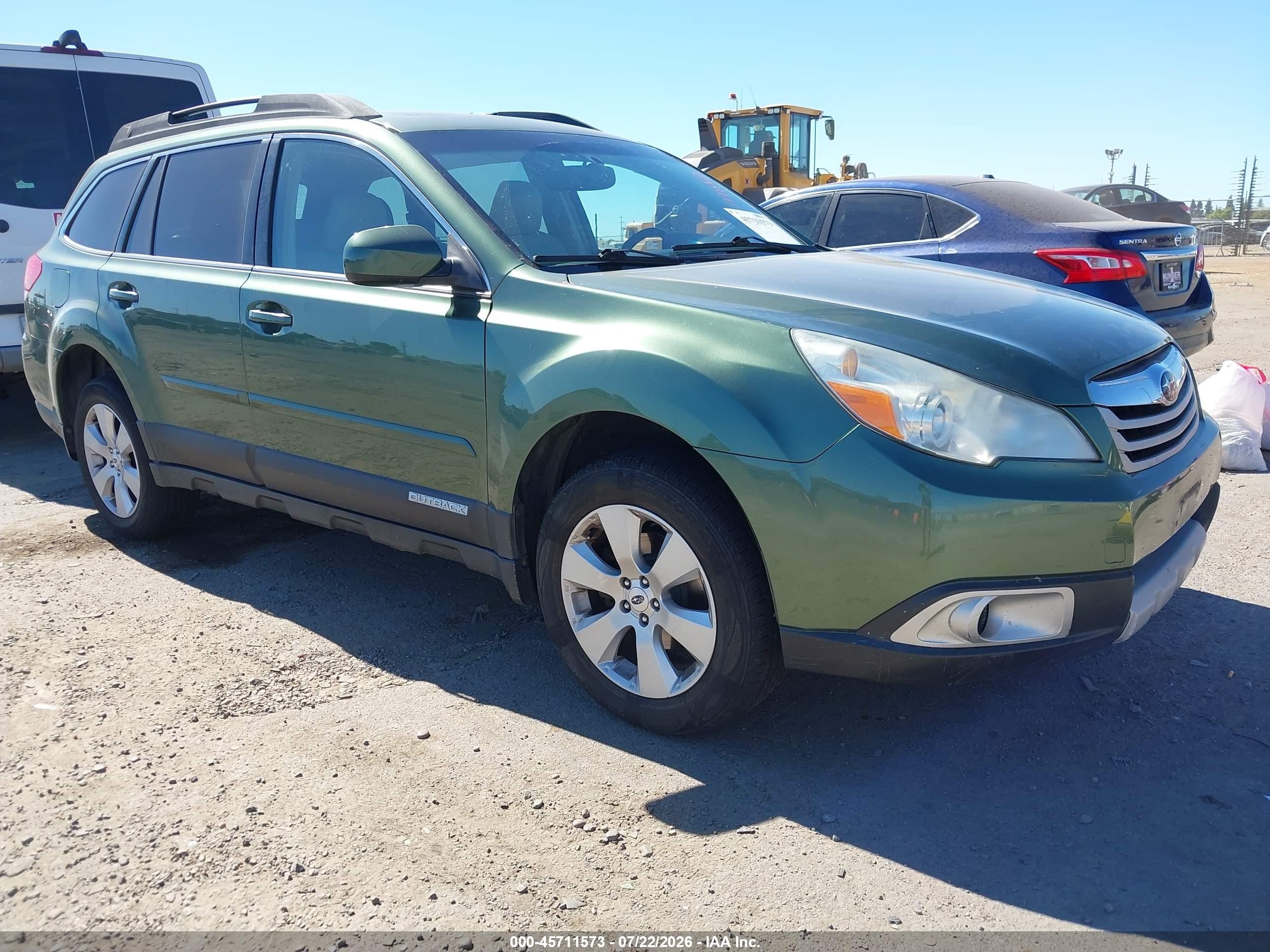 2012 Subaru Outback Limited, VIN 4S4BRCKC6C3259405 — Normal wear