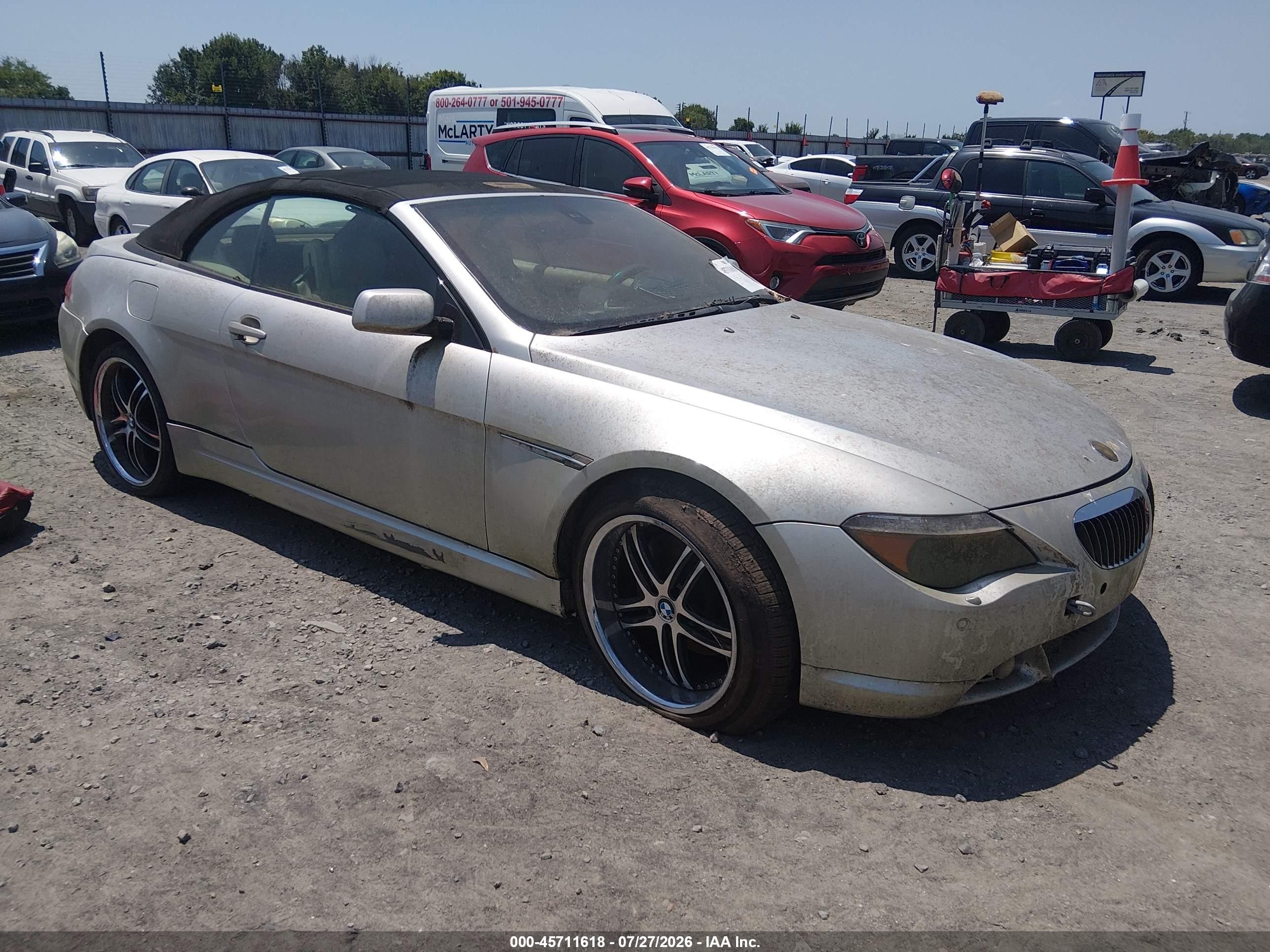 2007 BMW 6 Series 650i, VIN WBAEK13547CN84468 — Normal wear