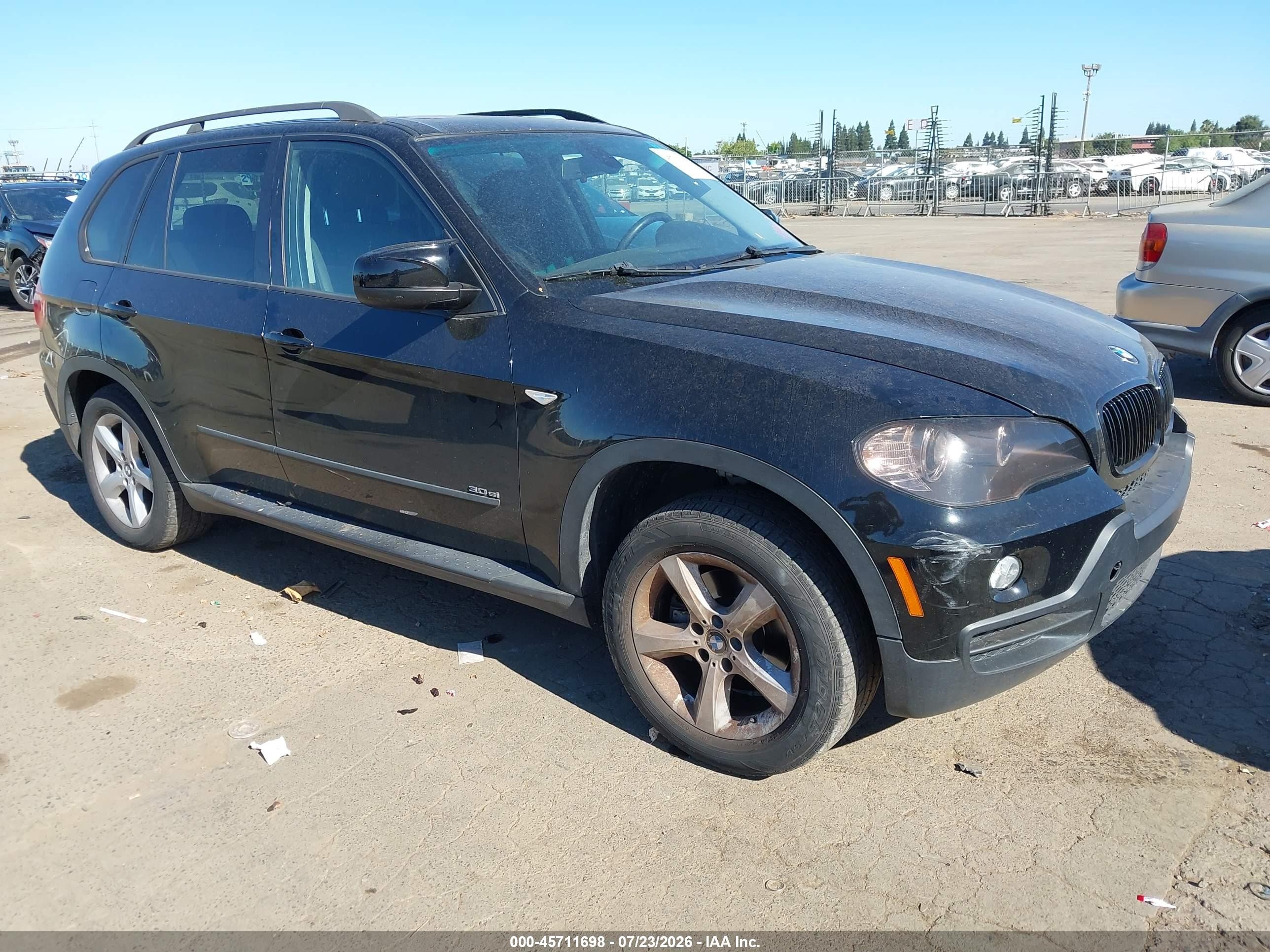 2008 BMW X5 3.0si, VIN 5UXFE43588L026025 — Обычный износ
