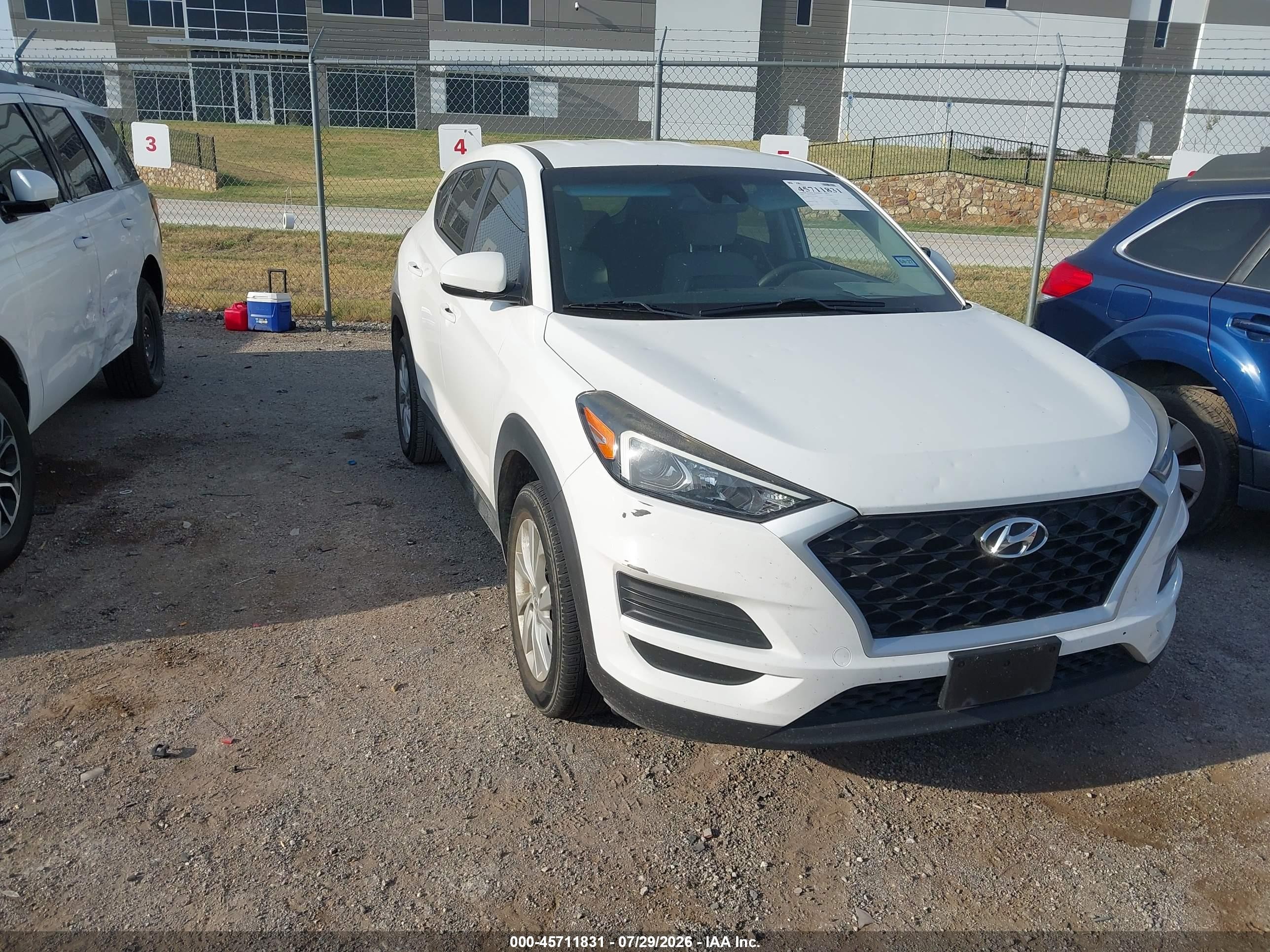 2020 Hyundai Tucson SE, VIN KM8J23A4XLU156394 — Normal wear