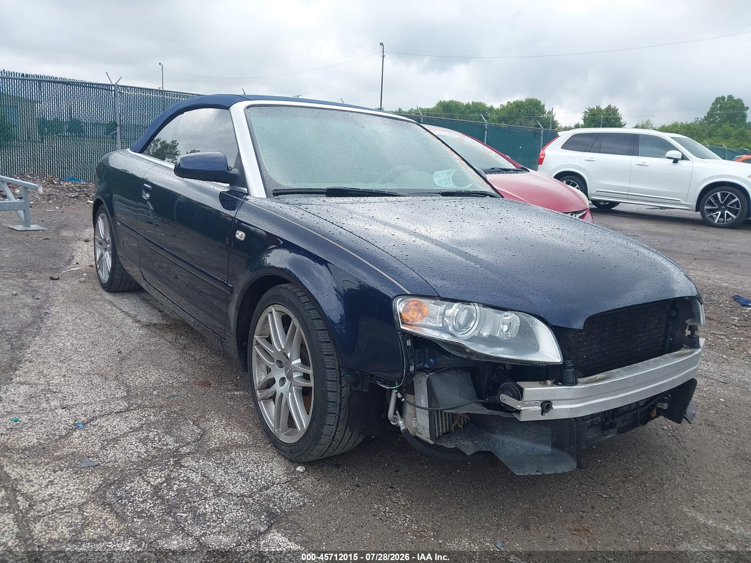 2009 Audi A4 2.0T, VIN WAUAF48H09K007632 — Перед