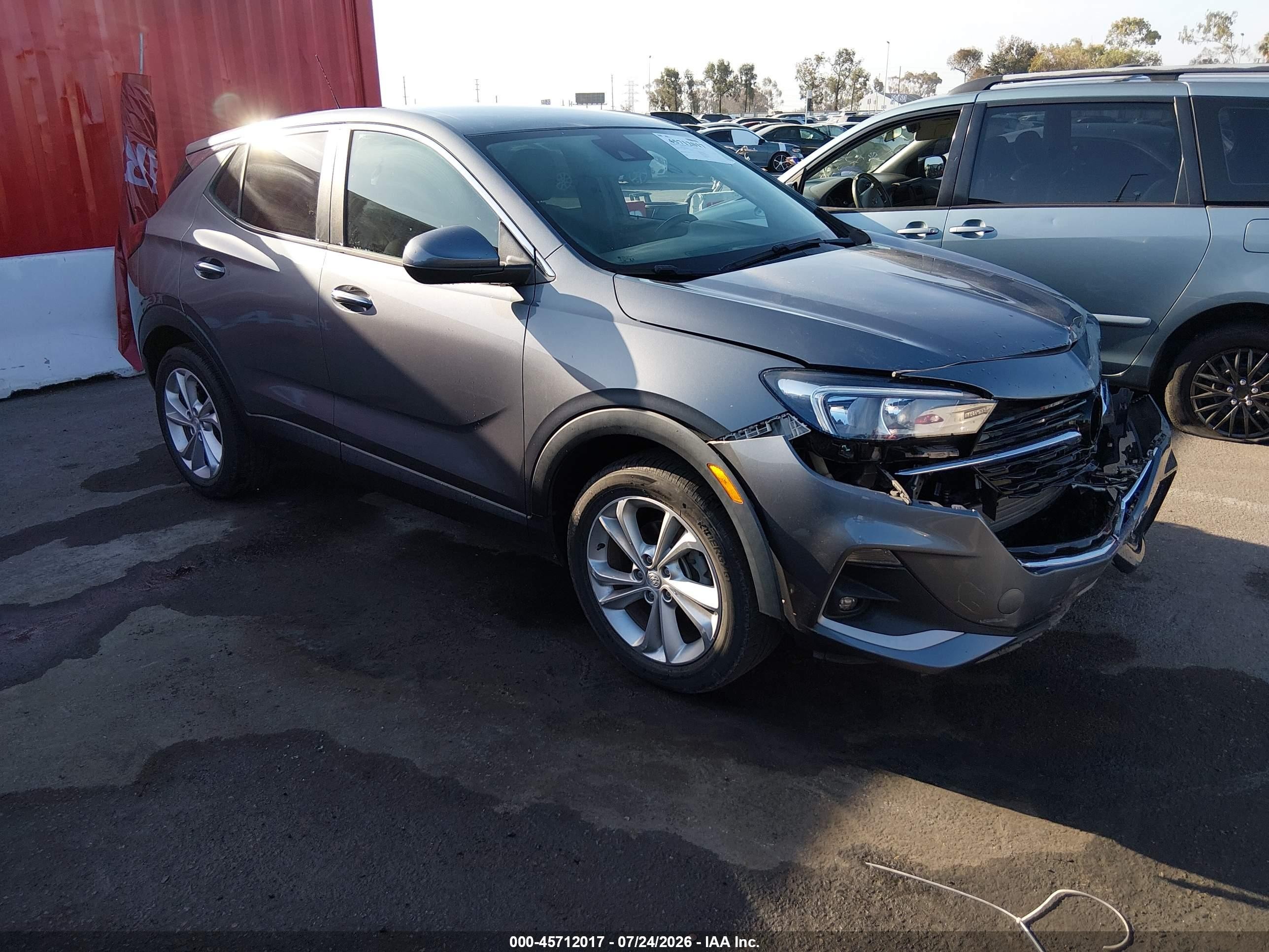2021 Buick Encore GX Preferred, VIN KL4MMBS2XMB109120 — Front end