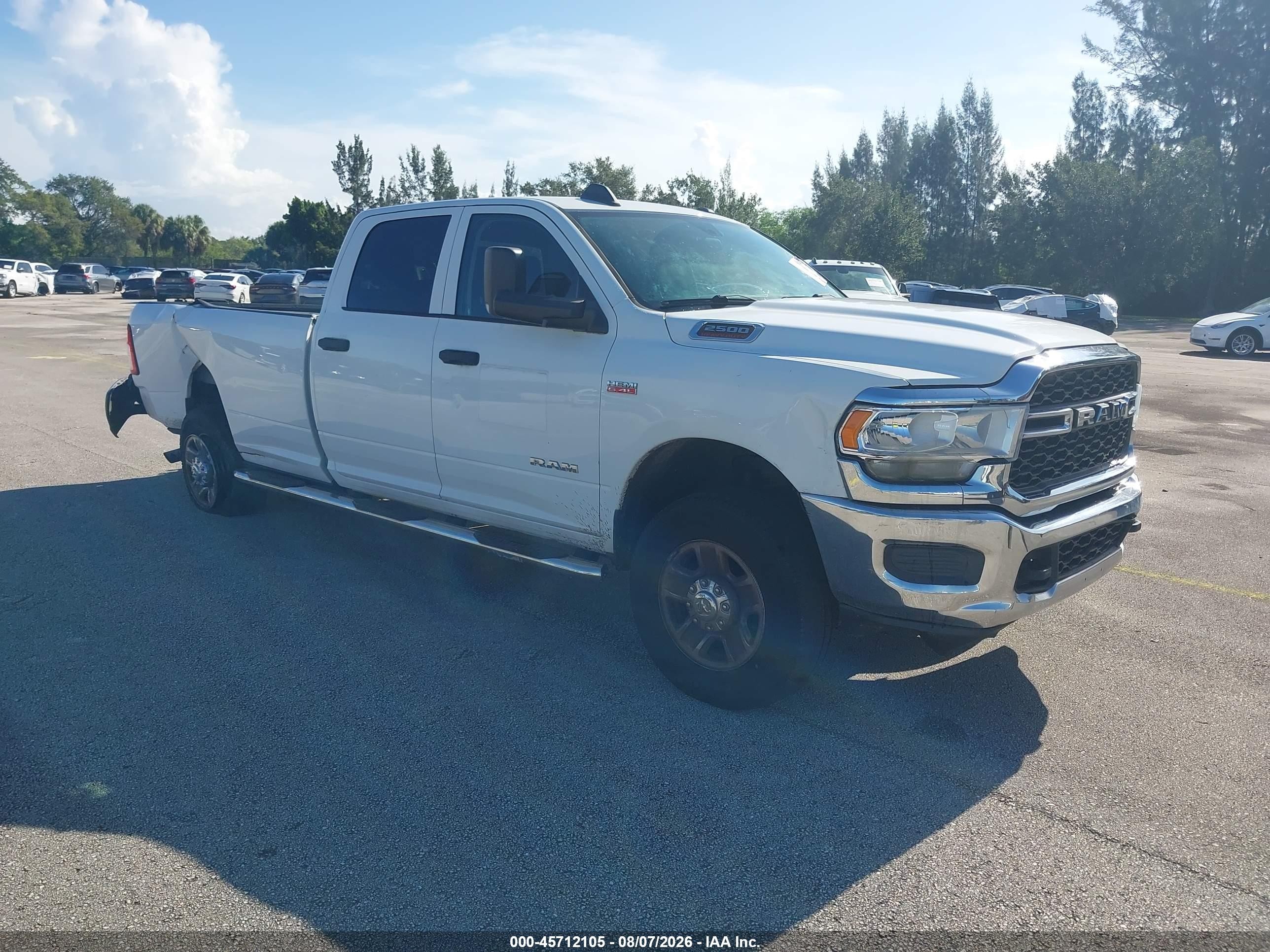 2019 Ram 2500 Tradesman, VIN 3C6UR5HJ8KG691477 — Rear end