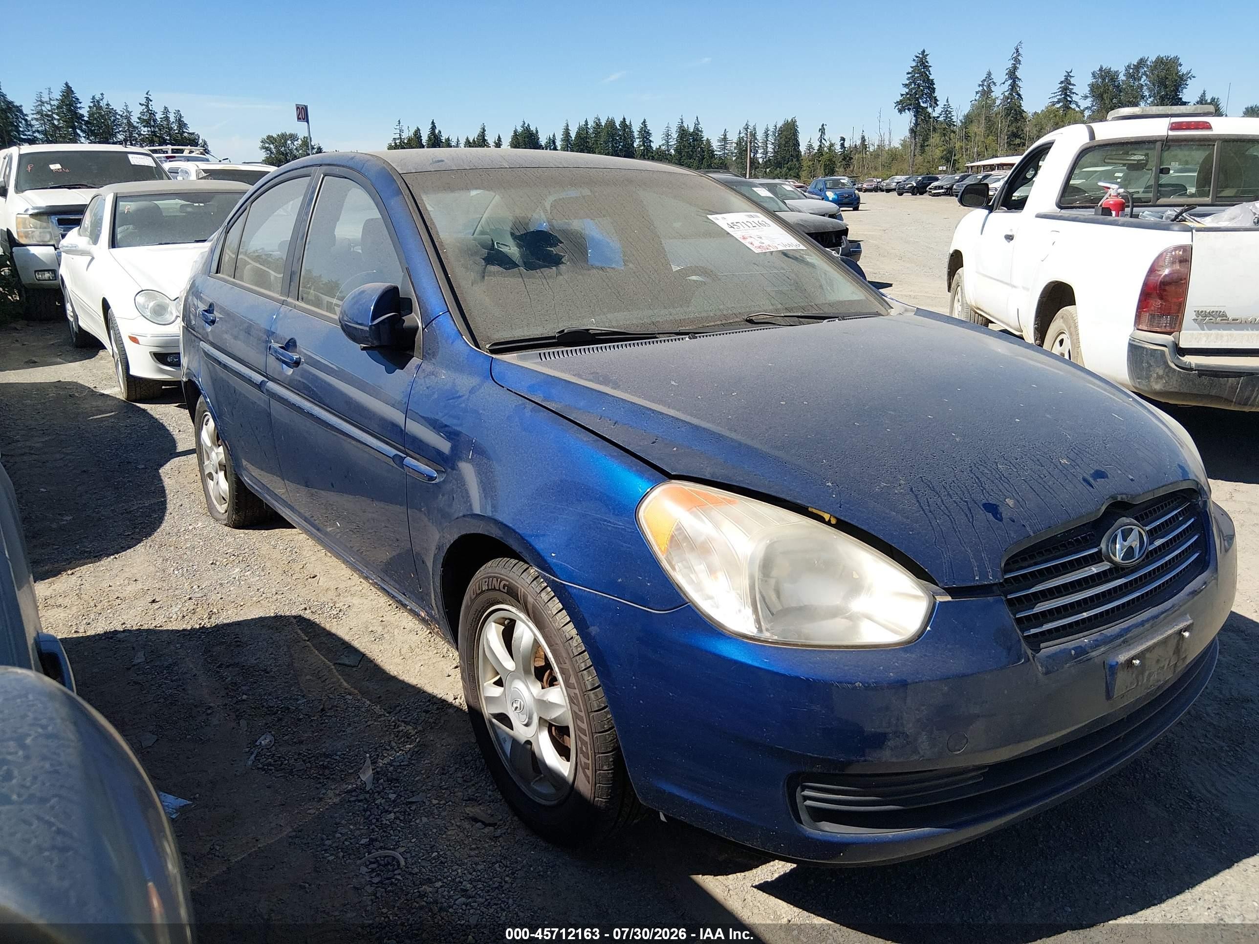 2006 Hyundai Accent GLS, VIN KMHCN46C56U008261 — Обычный износ