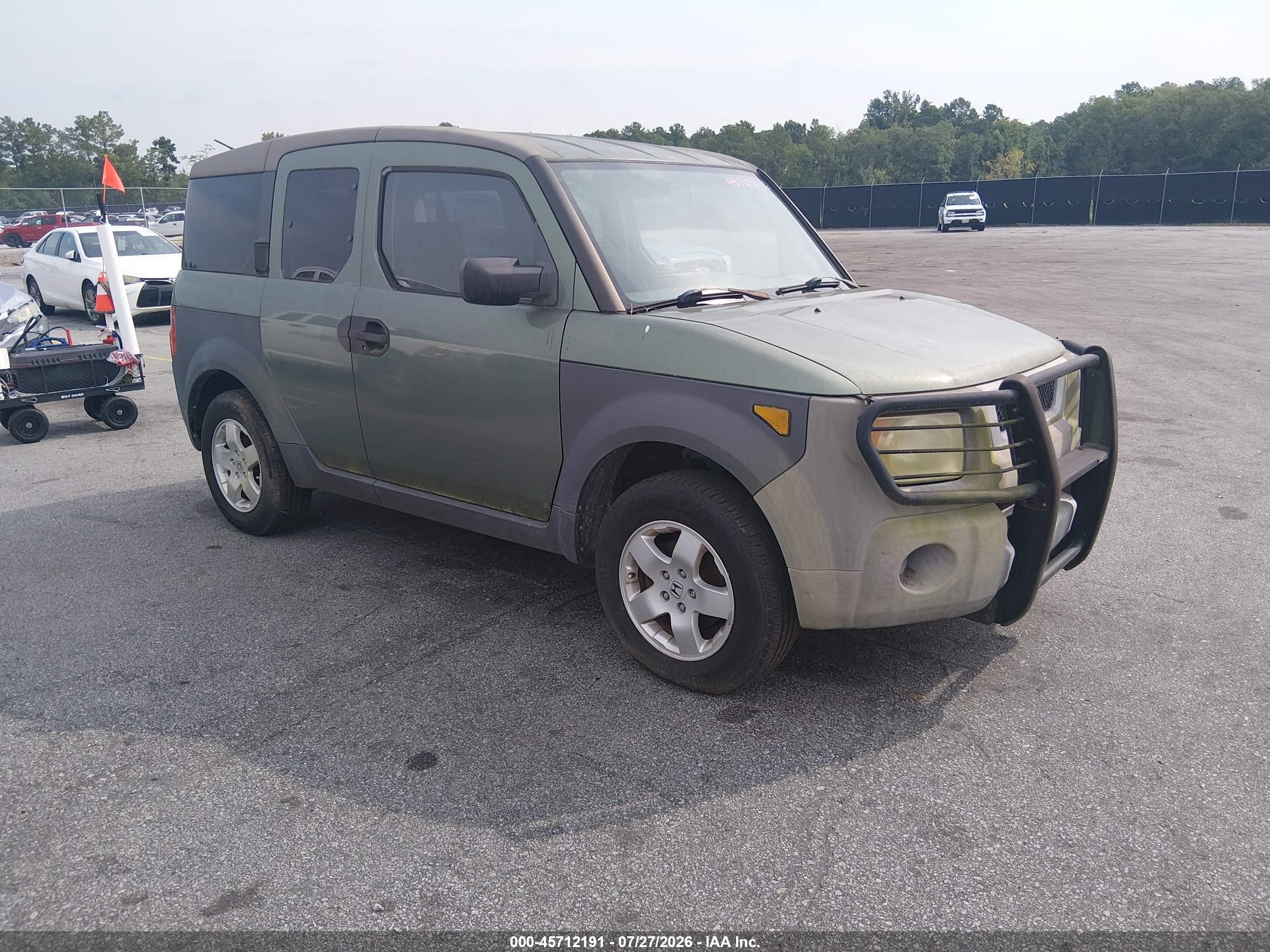 2003 Honda Element EX, VIN 5J6YH28583L044137 — Normal wear