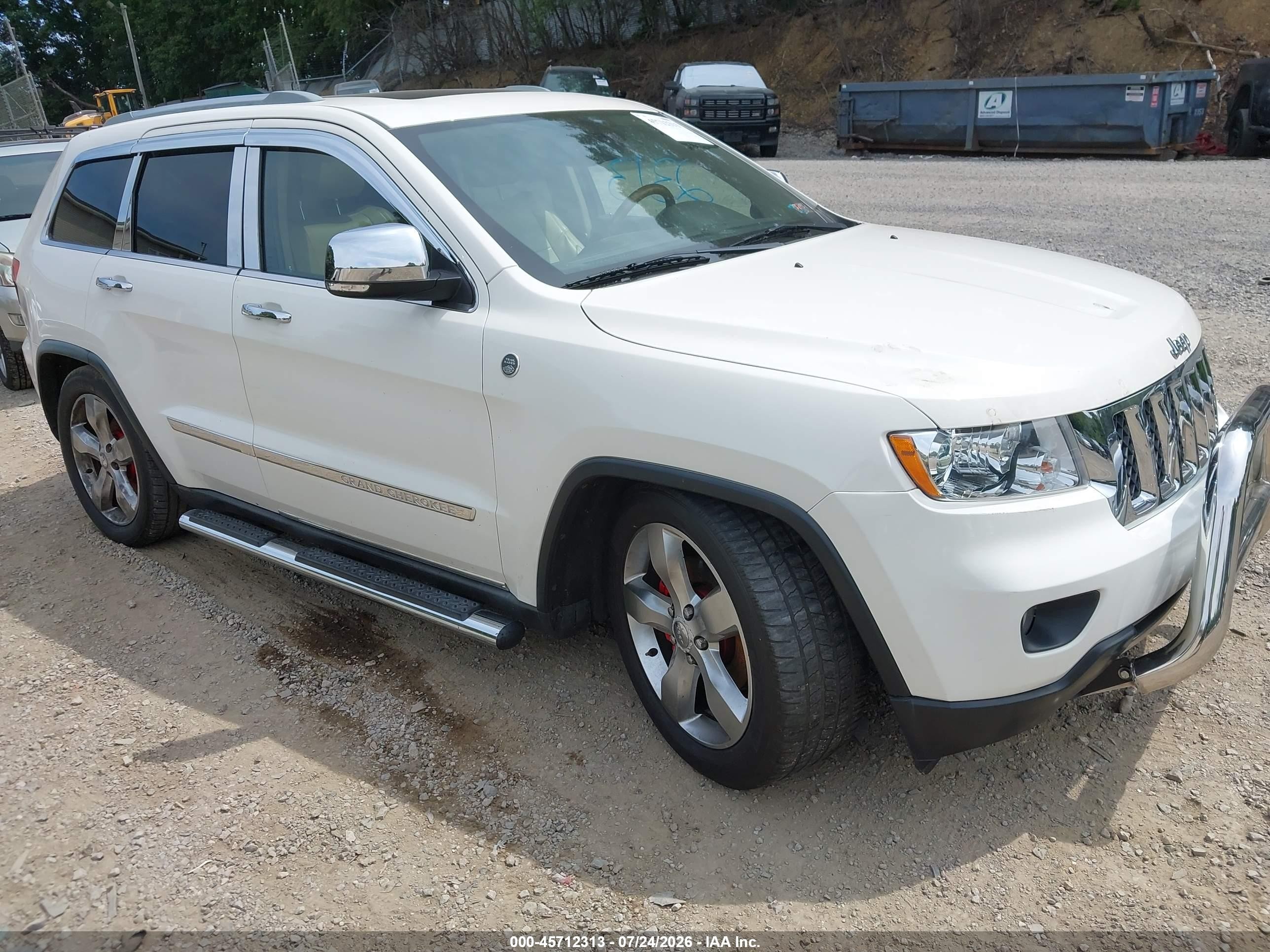 2011 Jeep Grand Cherokee Overland, VIN 1J4RR6GG1BC571673 — Обычный износ