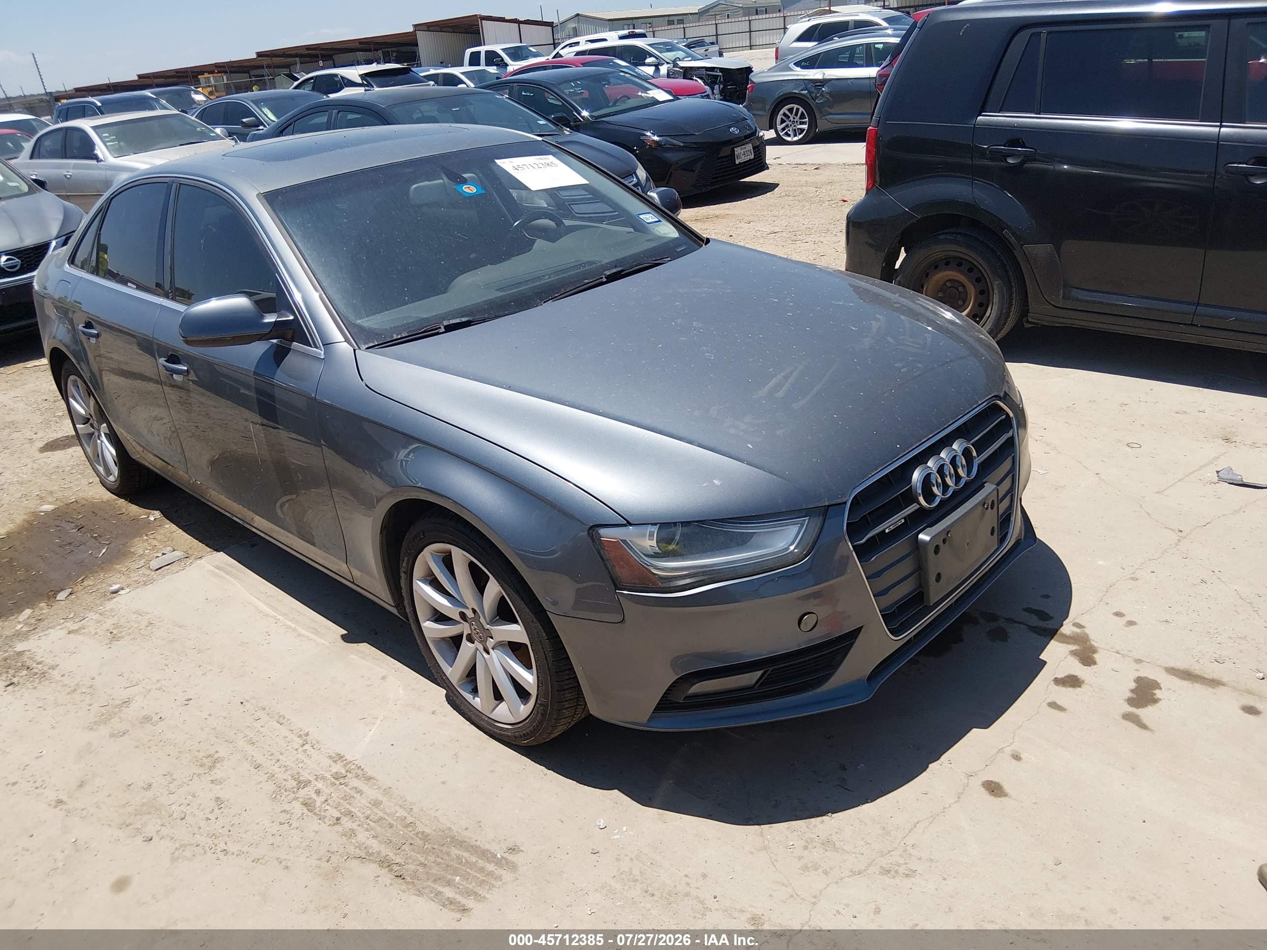 2013 Audi A4 Premium Plus, VIN WAUFFAFL2DA140077 — Normal wear