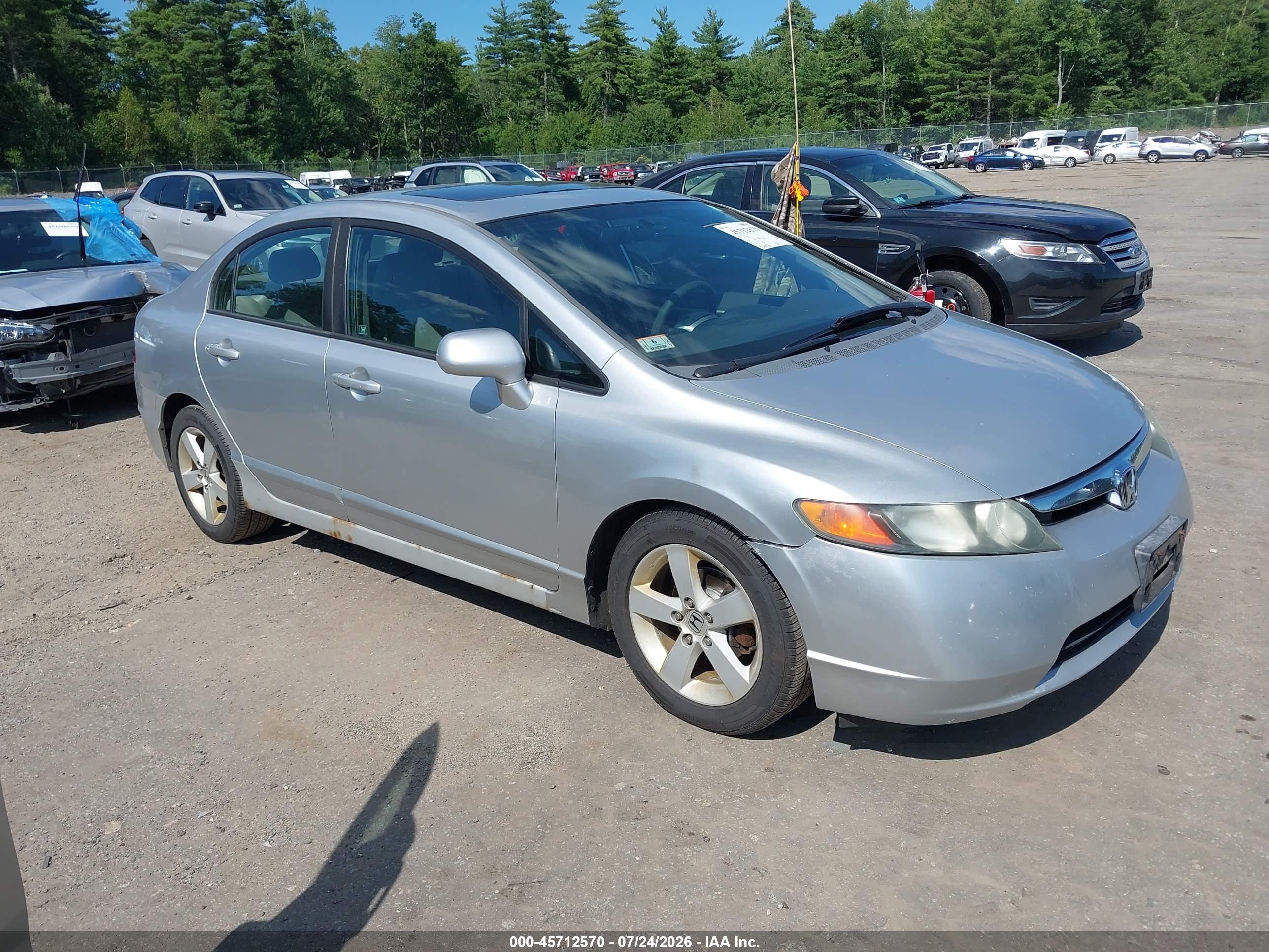 2006 Honda Civic EX, VIN 1HGFA16886L004025 — Обычный износ