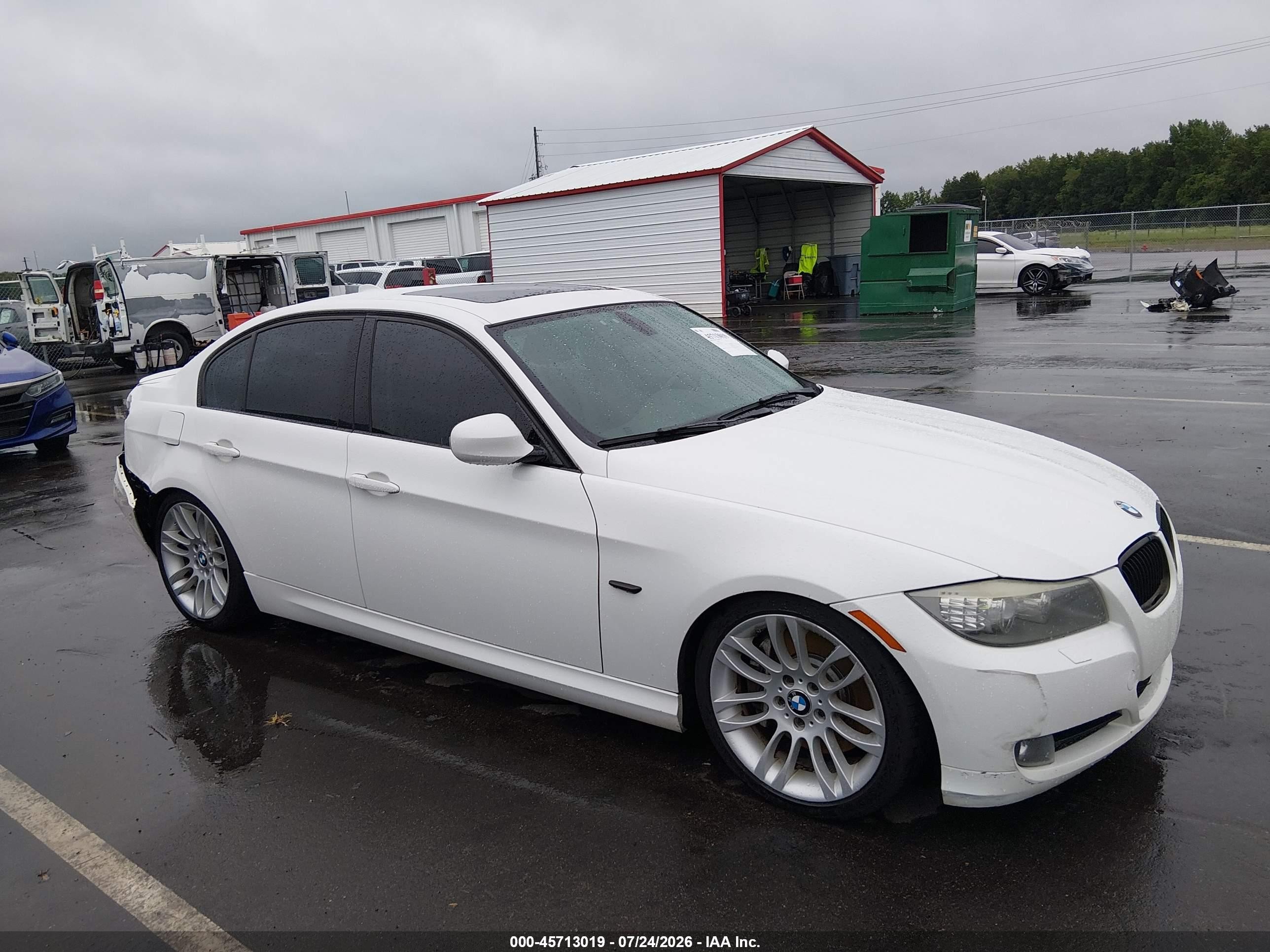 2011 BMW 3 Series 335d, VIN WBAPN7C56BF184308 — Rear end