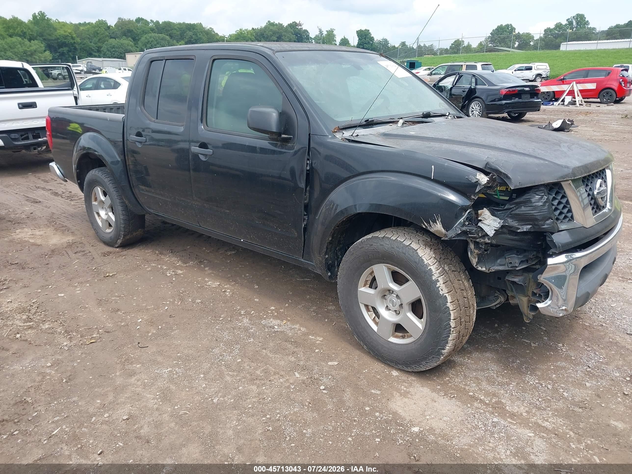 2008 Nissan Frontier SE, VIN 1N6AD07U38C413409 — Normal wear