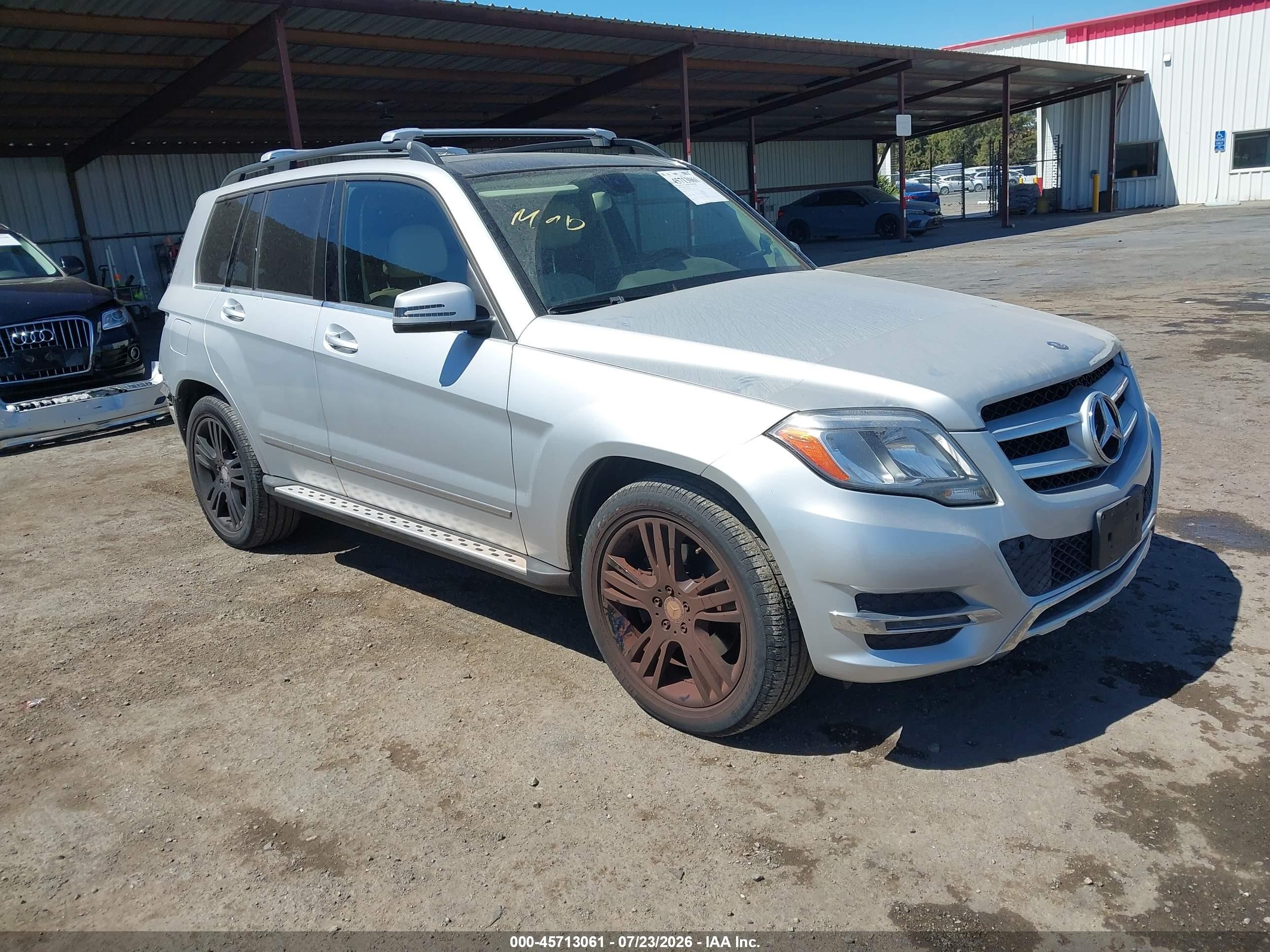 2013 Mercedes-Benz GLK 350, VIN WDCGG8JB6DG040535 — Rear end