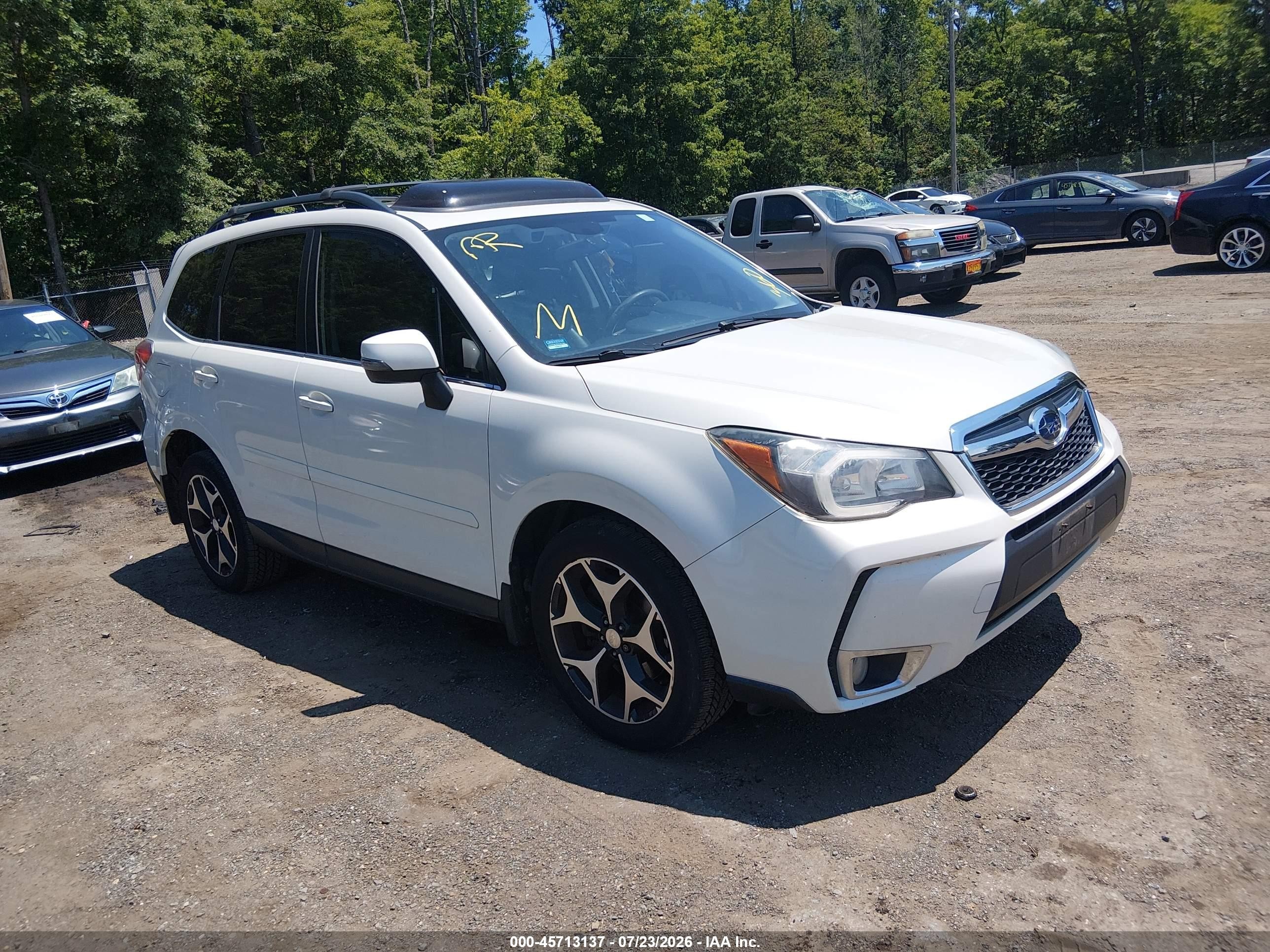 2014 Subaru Forester XT Touring, VIN JF2SJGPC2EH516367 — Normal wear