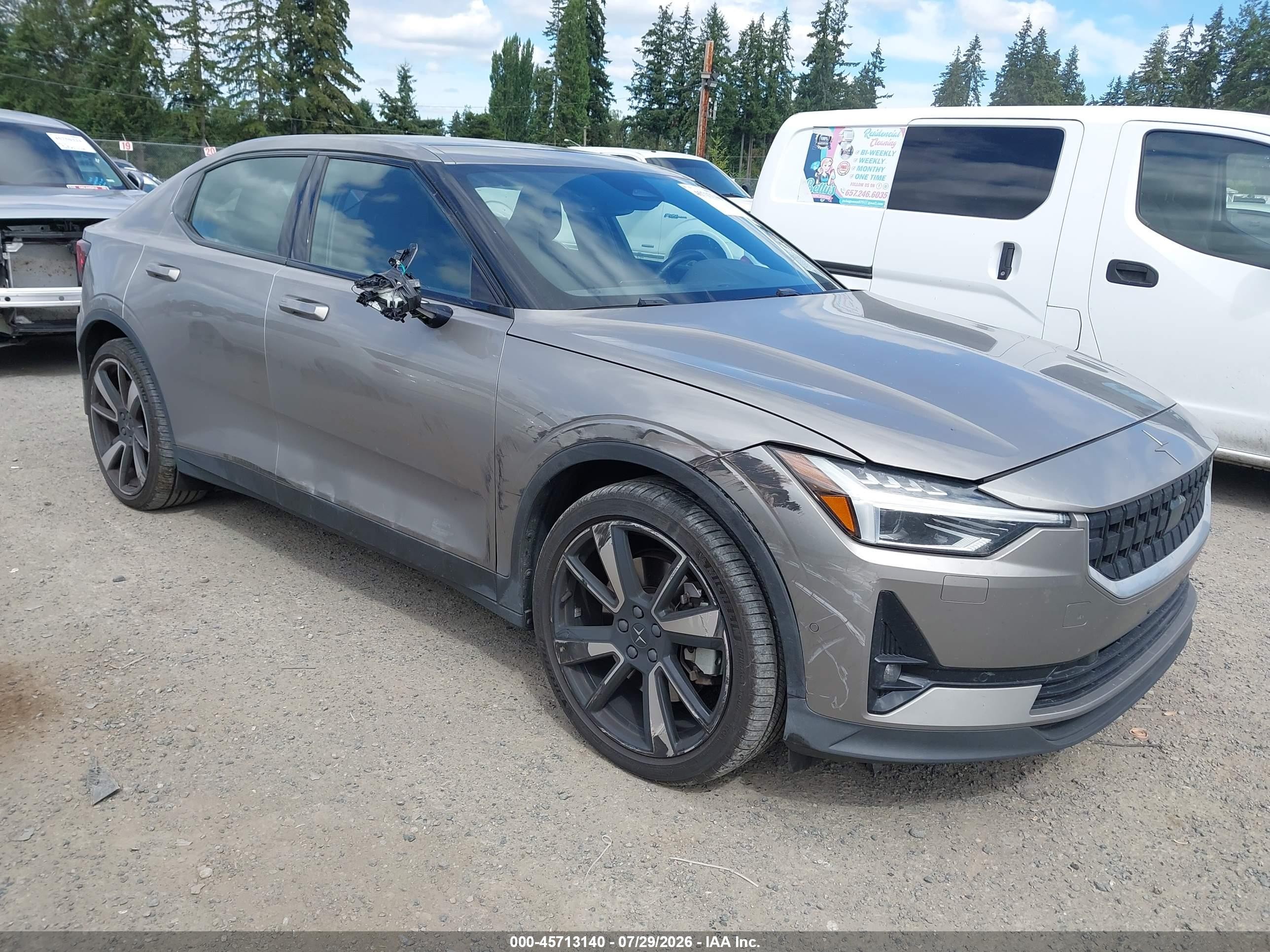 2021 Polestar 2 Launch Edition, VIN LPSED3KAXML010503 — Side