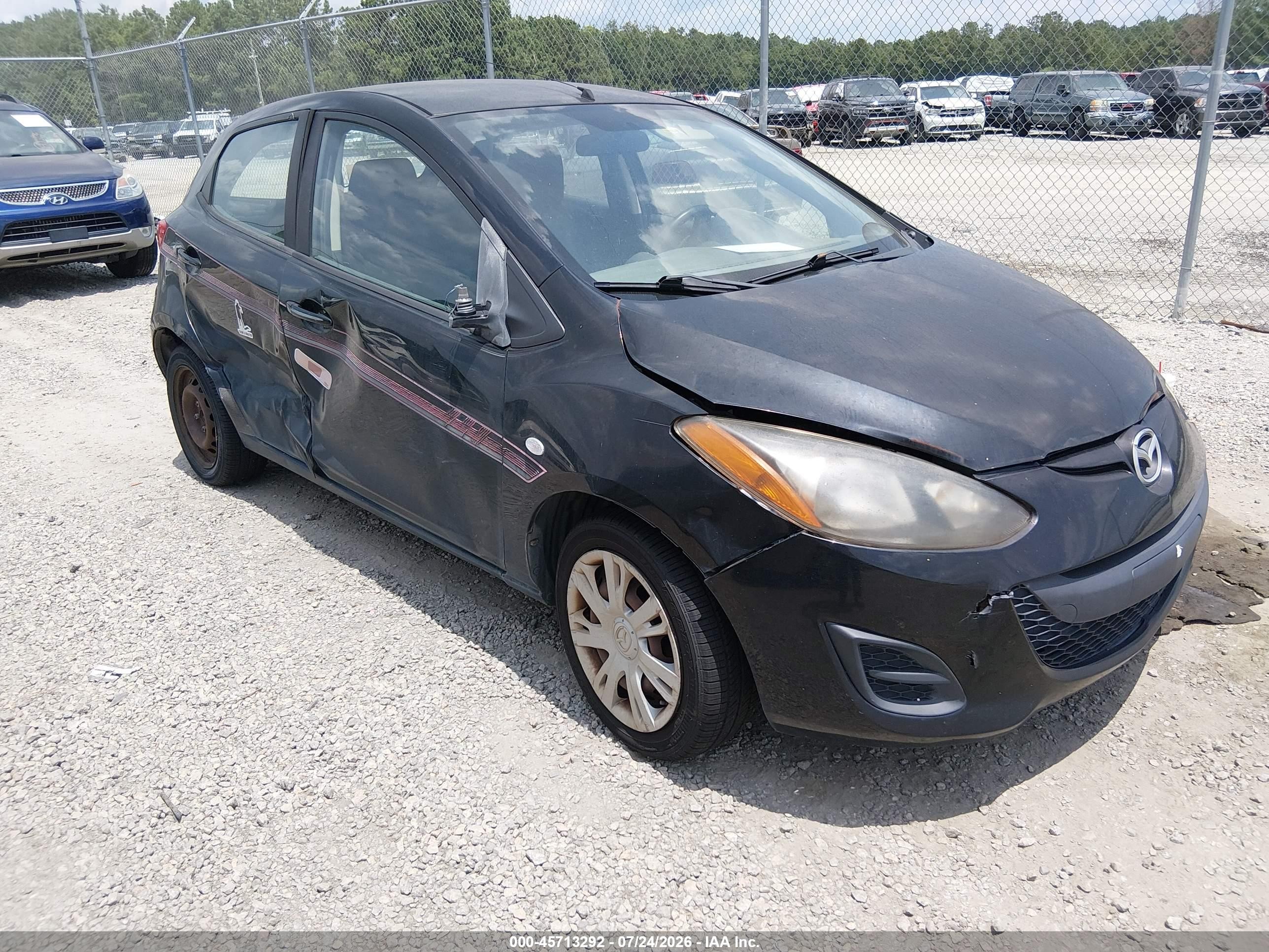 2012 Mazda 2 Sport, VIN JM1DE1KY1C0134323 — Normal wear