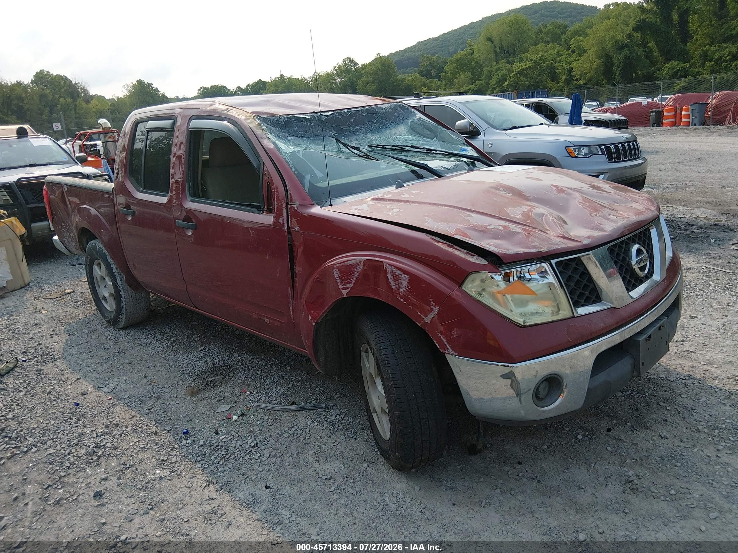 2006 Nissan Frontier SE, VIN 1N6AD07U66C414213 — Rollover