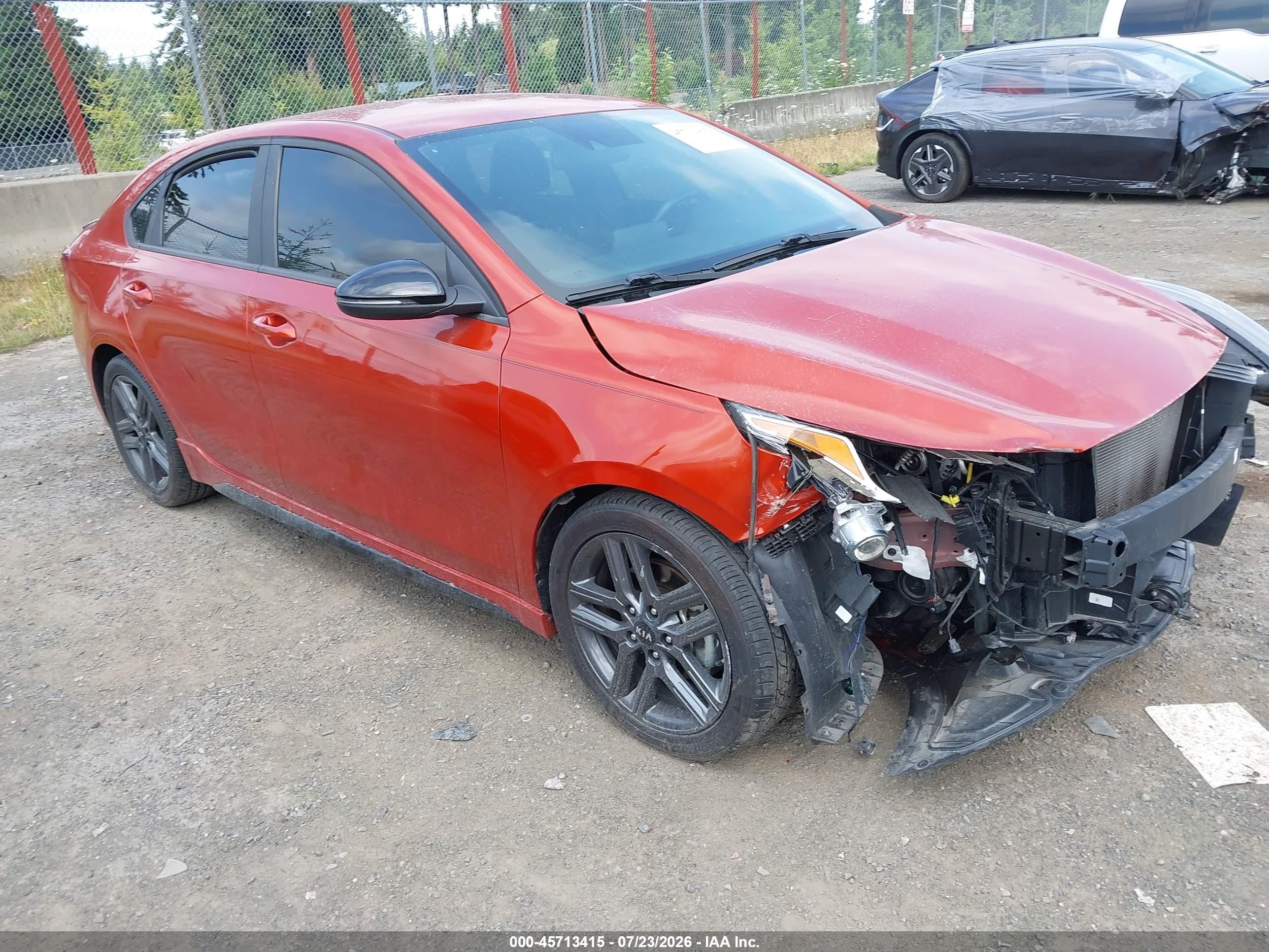 2021 Kia Forte GT-Line, VIN 3KPF34AD3ME388977 — Normal wear