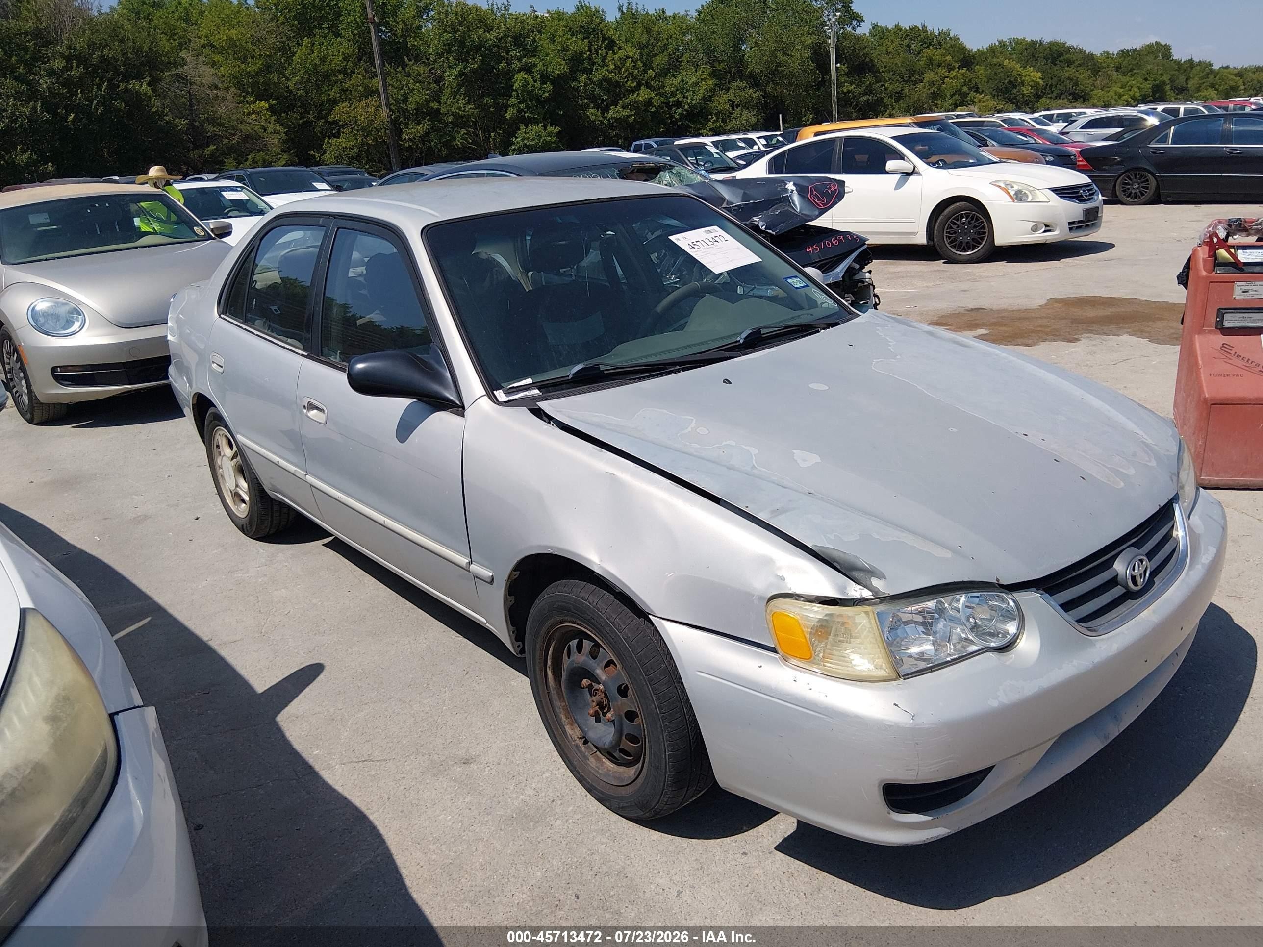 2002 Toyota Corolla LE, VIN 1NXBR12E22Z594613 — Normal wear