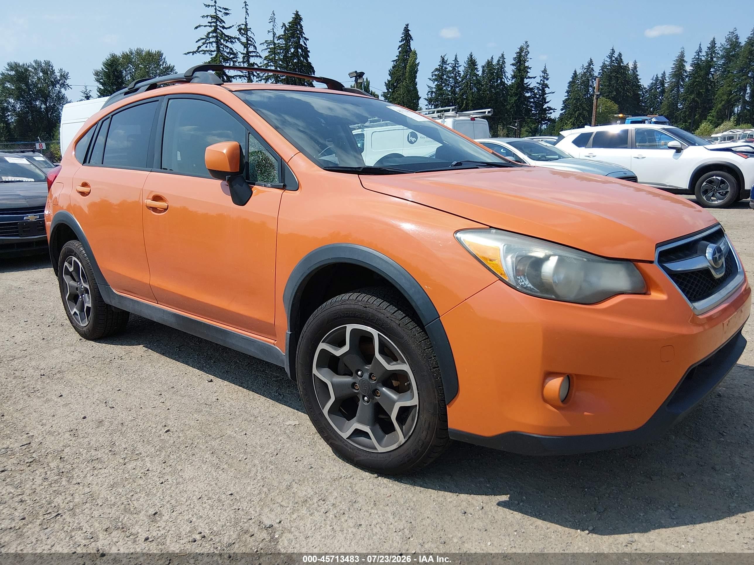 2013 Subaru Crosstrek Premium, VIN JF2GPAWC8D2816337 — Normal wear