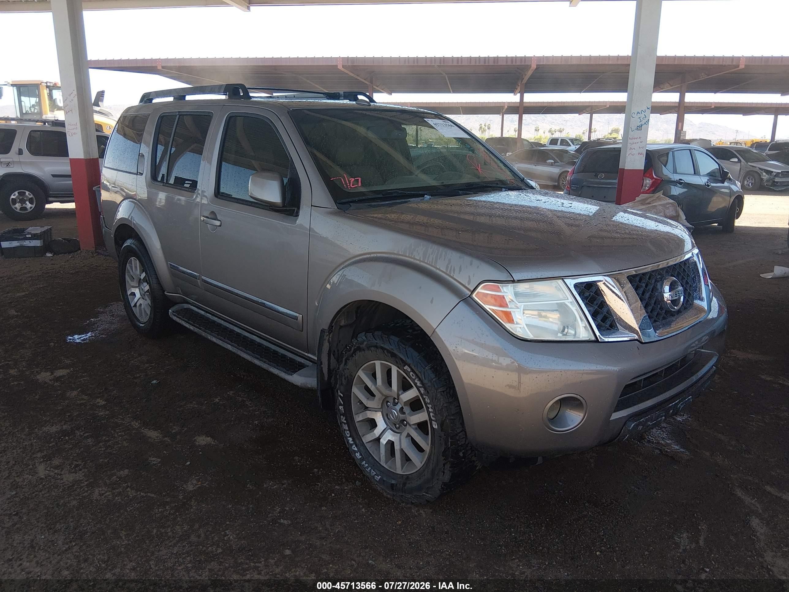 2009 Nissan Pathfinder SE, VIN 5N1AR18U89C616933 — Обычный износ